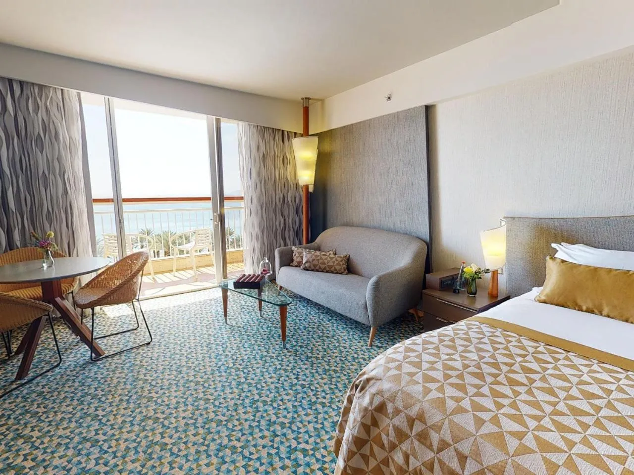 Bed in Dan Eilat Hotel