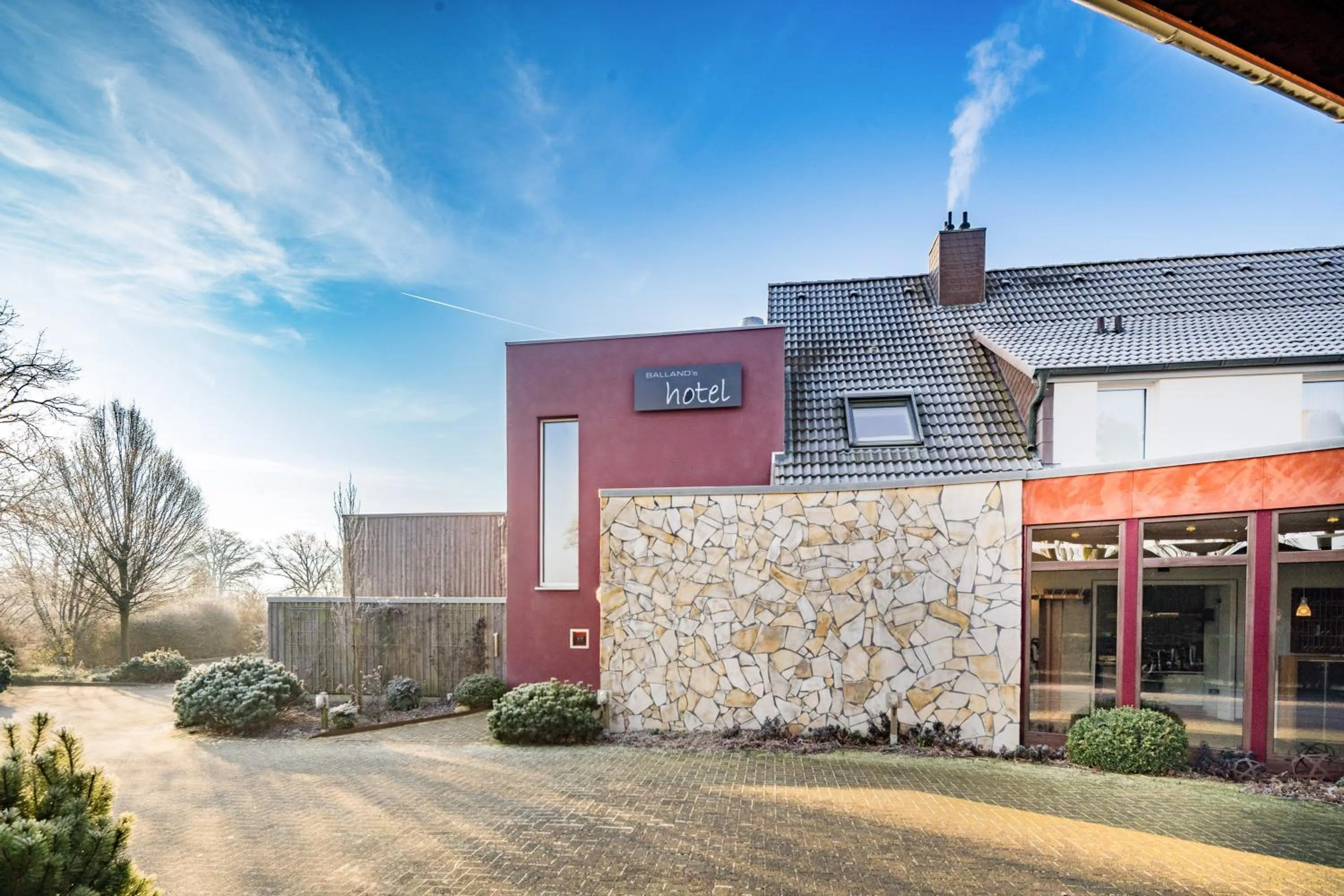 Property building in Balland's Hotel & Restaurant