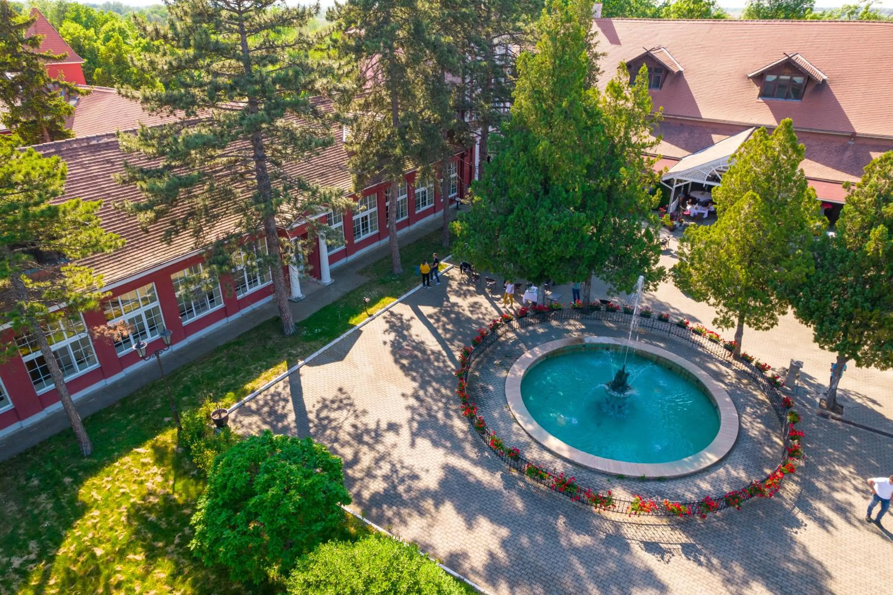 Bird's eye view in Kaštel Ečka