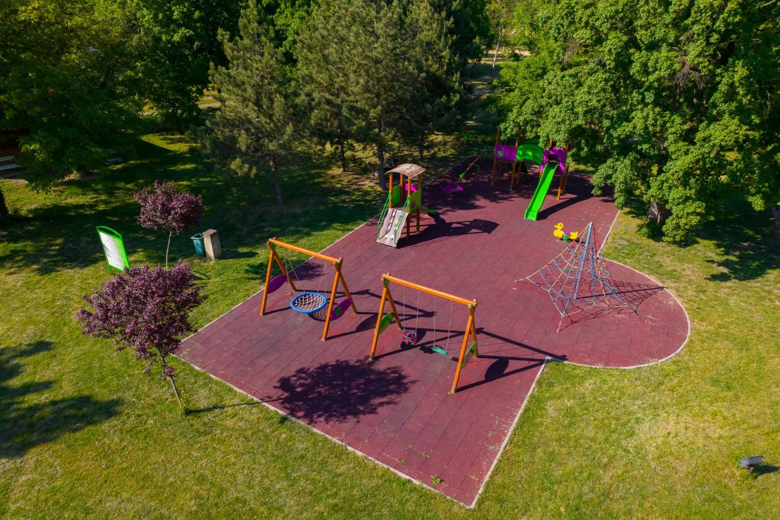 Children play ground in Kaštel Ečka