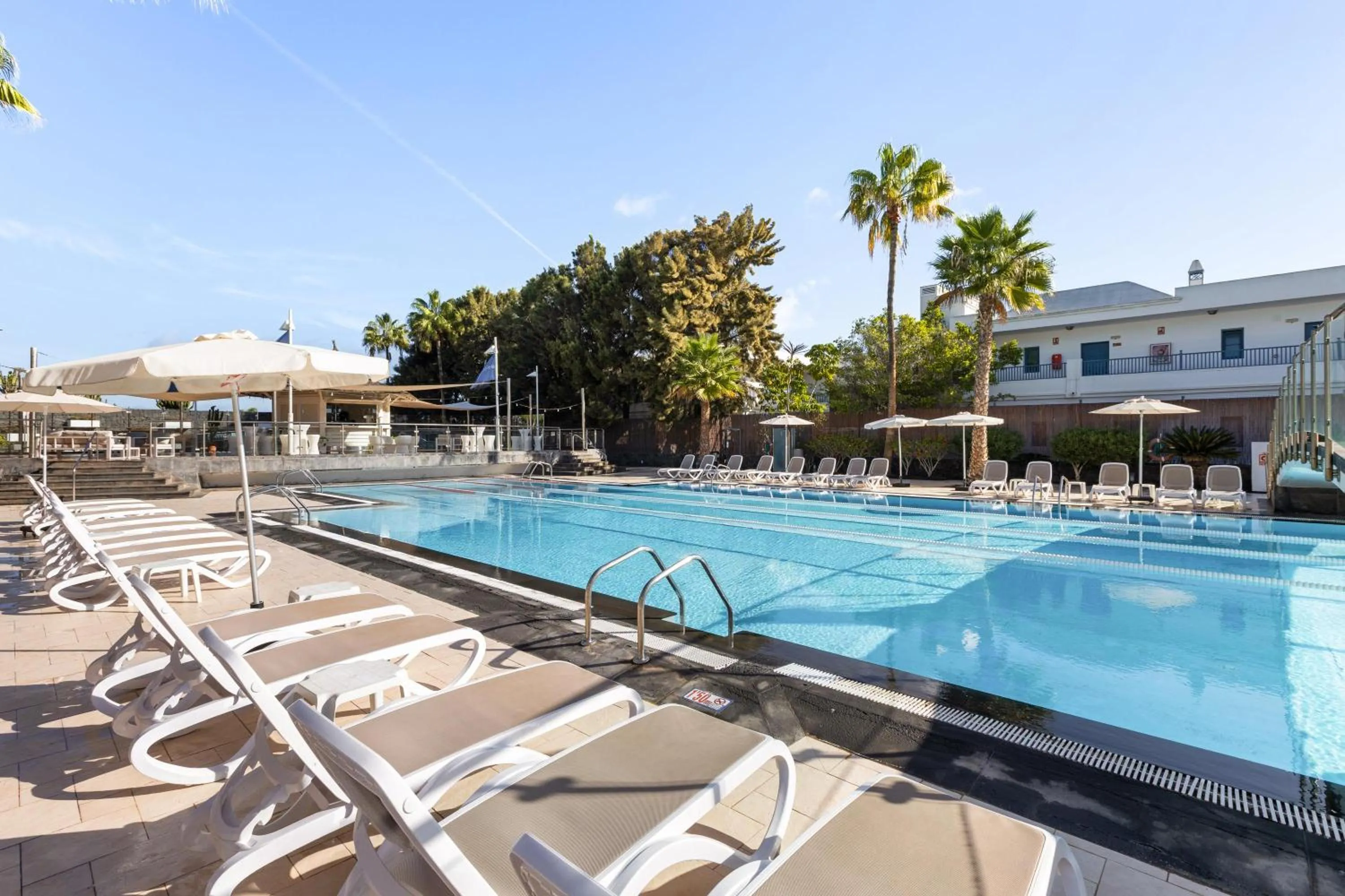 Swimming pool in THB Tropical Island