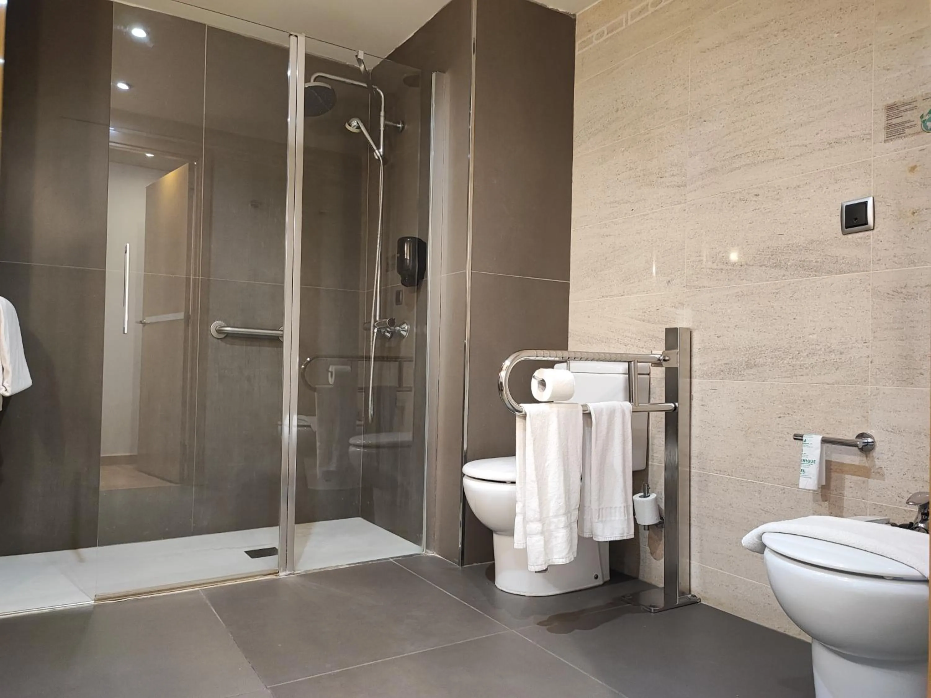 Shower in Tarraco Park Tarragona