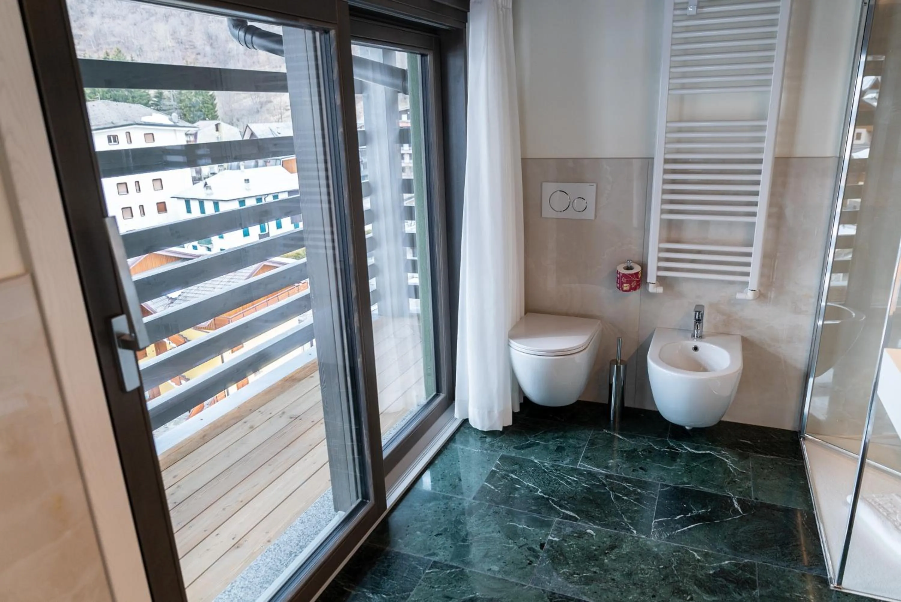 Bathroom in Cristallo Wellness Hotel