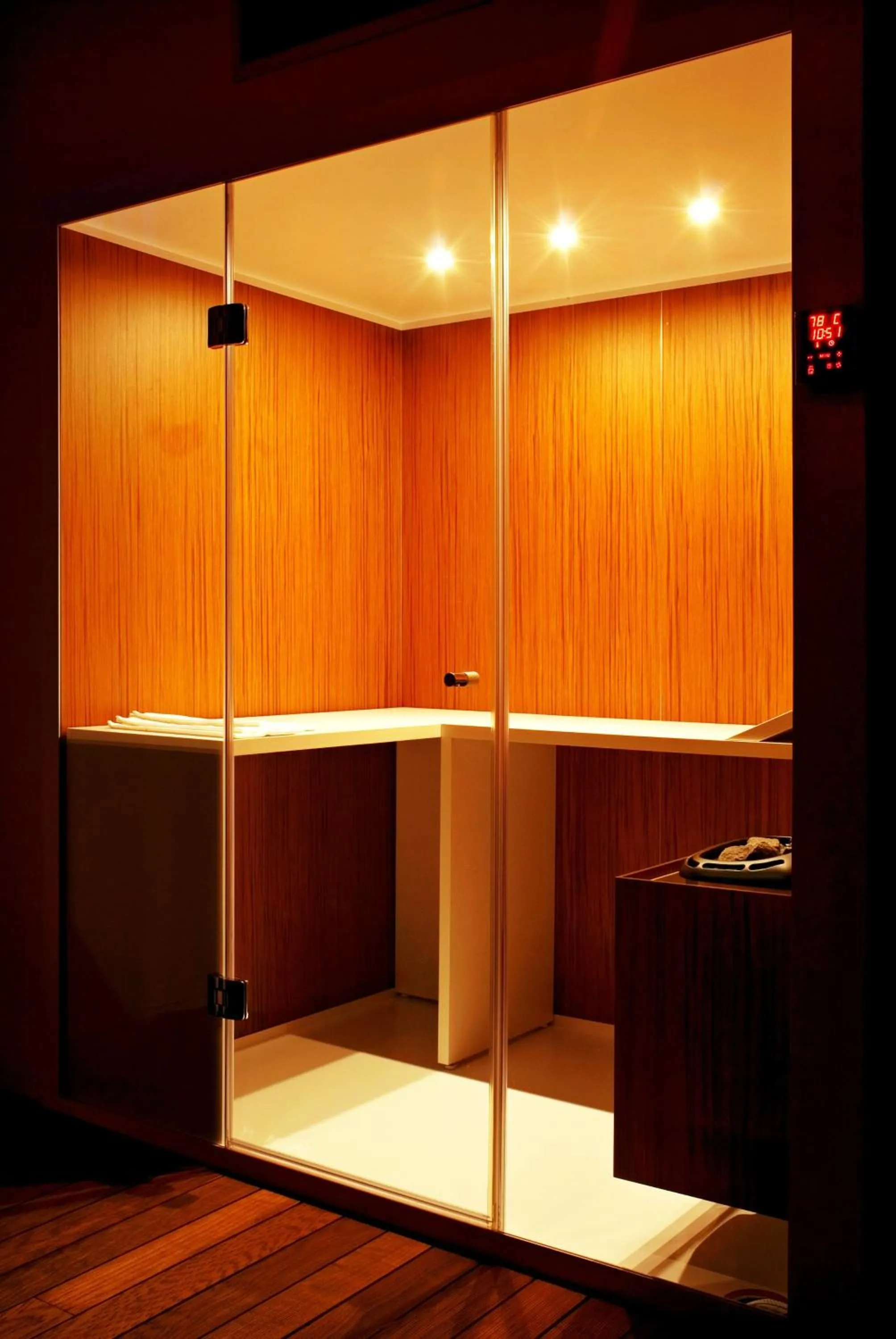 Sauna in Cristallo Wellness Hotel
