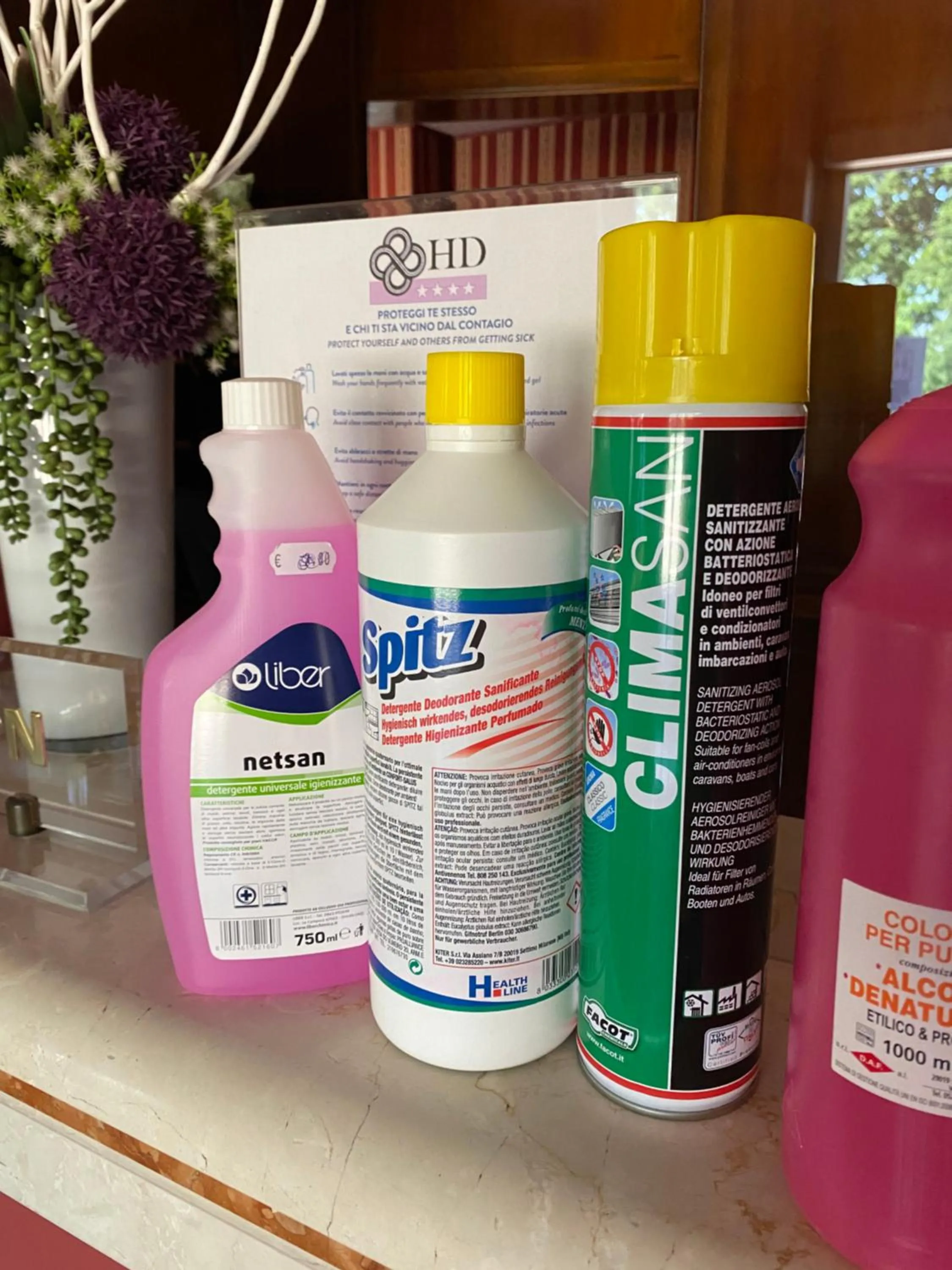 On site in Hotel Daniel