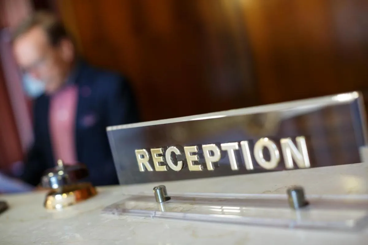 Lobby or reception in Hotel Daniel