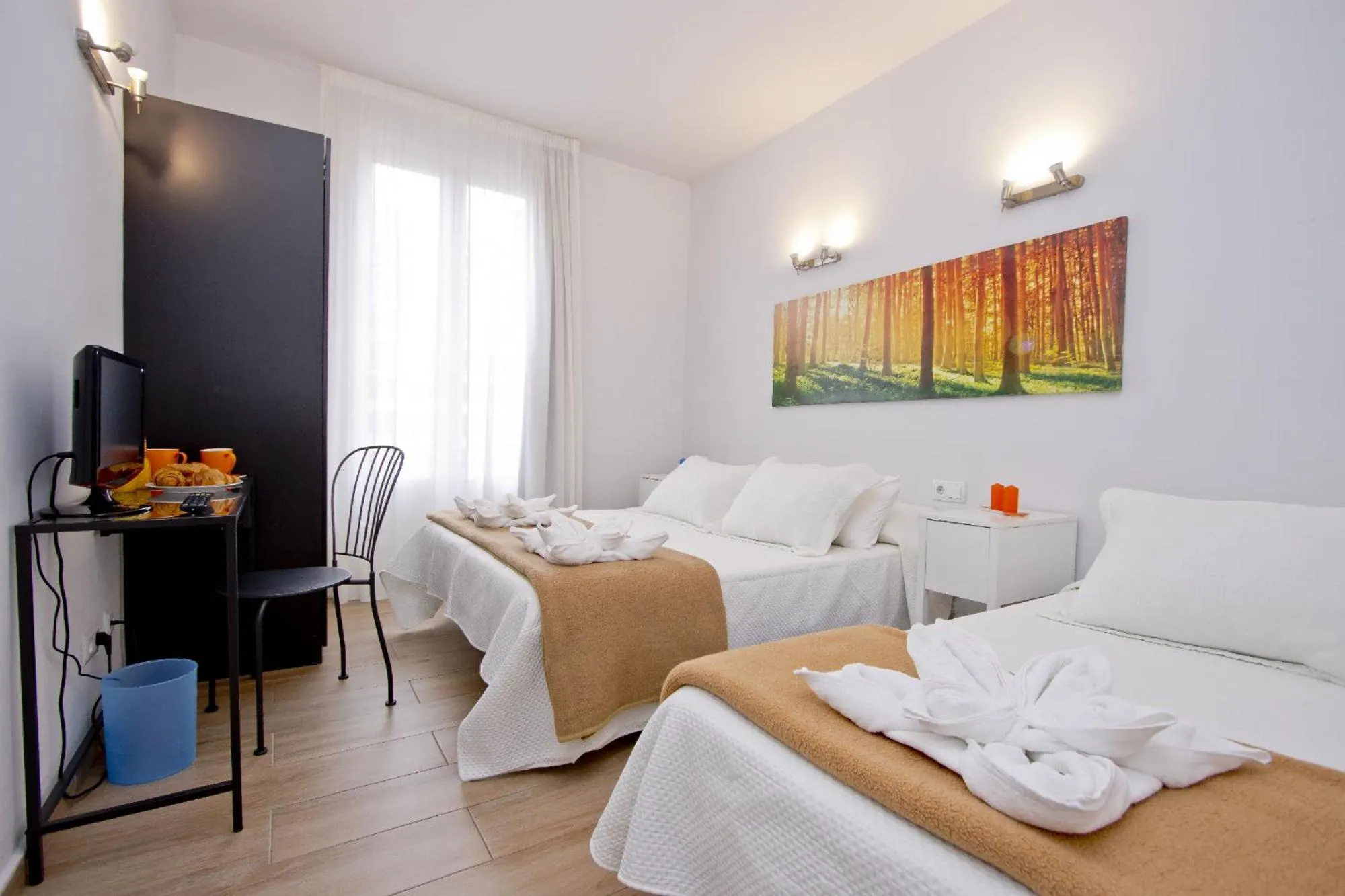 Bed in Barcelona City Hotel