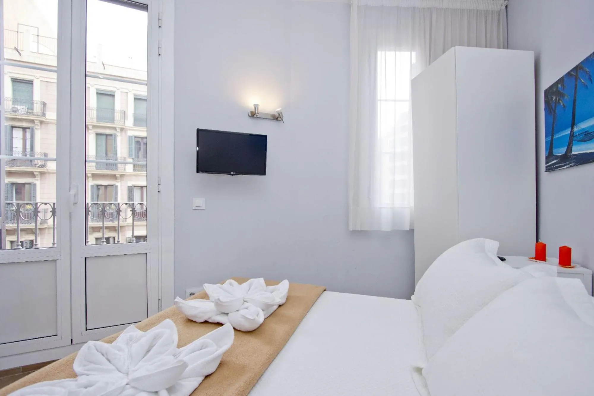 Bed in Barcelona City Hotel