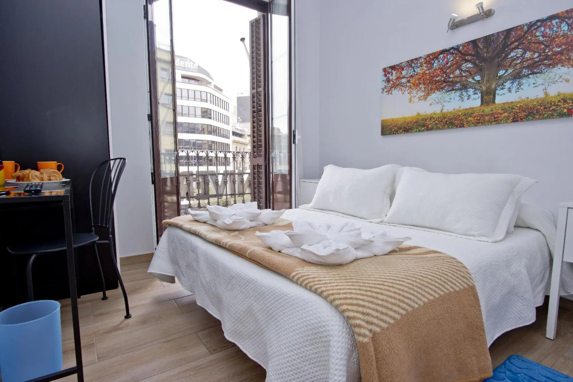 Bed in Barcelona City Hotel