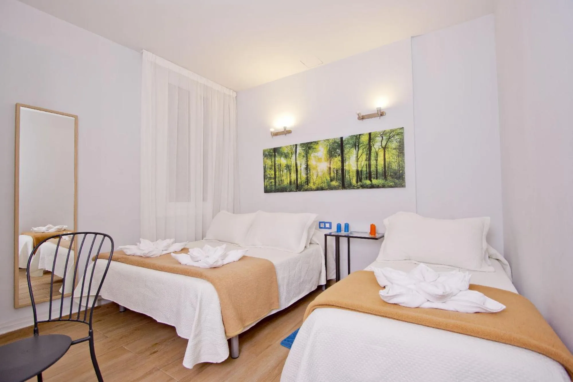 Bed in Barcelona City Hotel