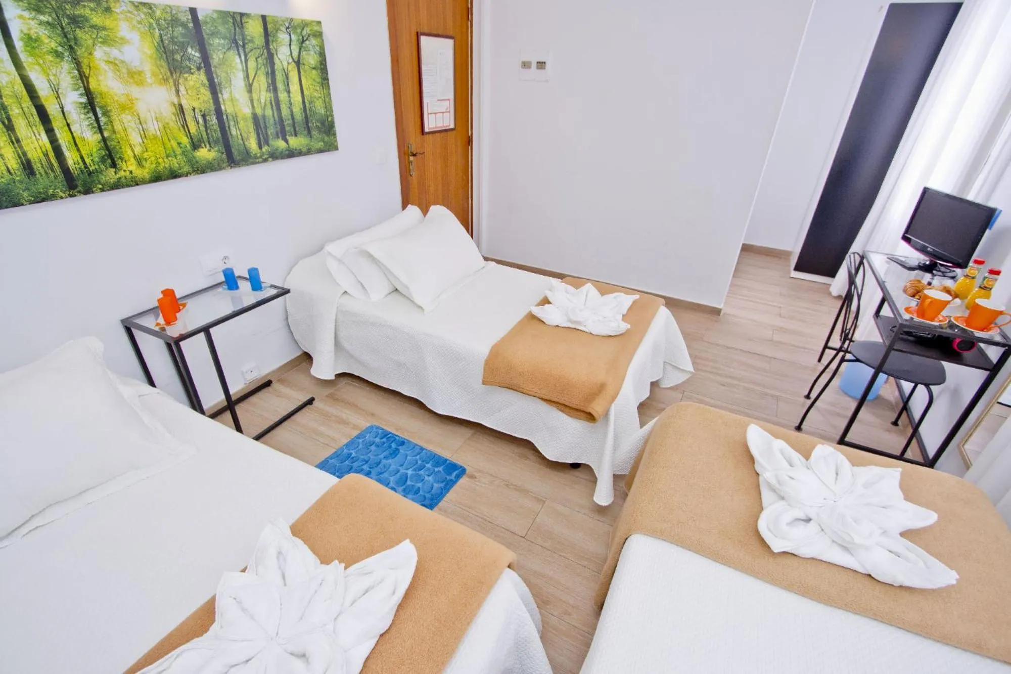 Bed in Barcelona City Hotel