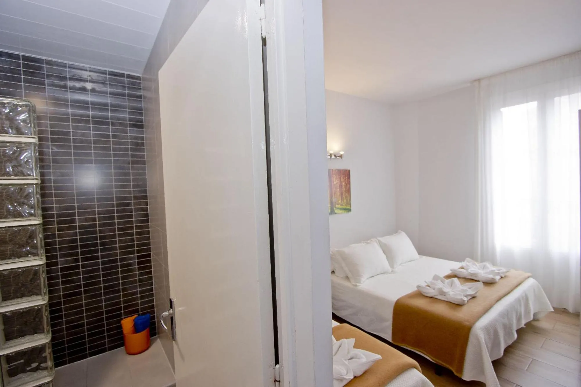 Bed in Barcelona City Hotel