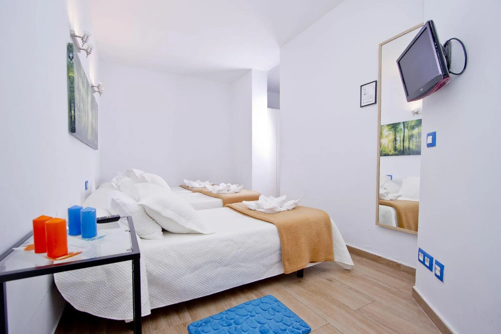 Bed in Barcelona City Hotel