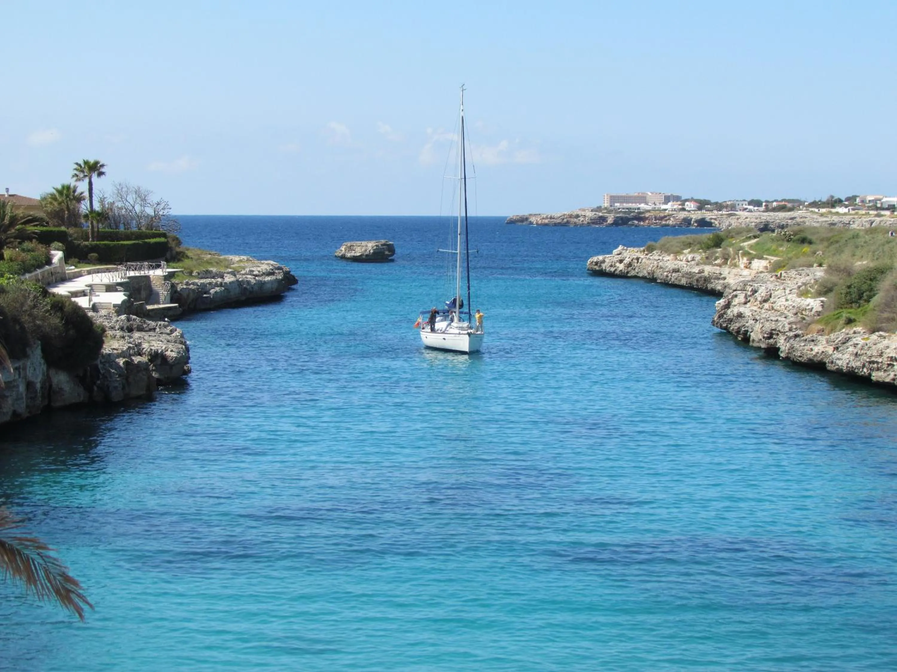 Day in Cala Bona y Mar Blava