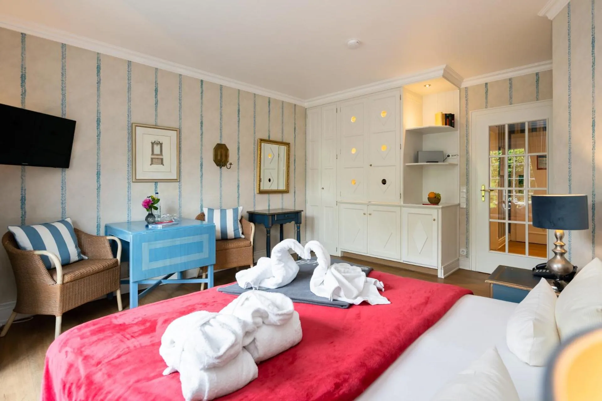 Photo of the whole room, Bed in Hotel Parkresidenz Christian VIII