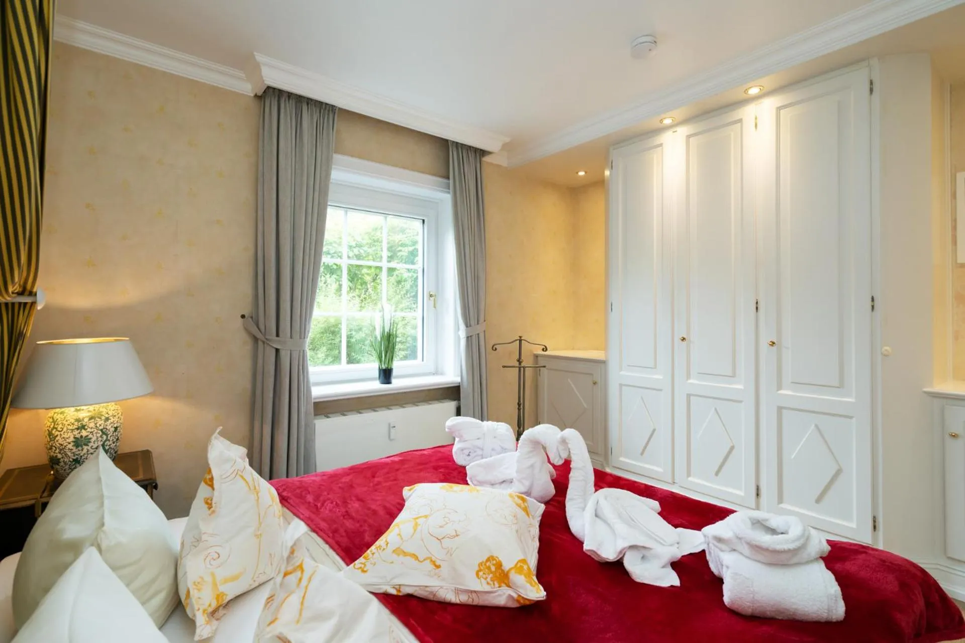 Bedroom, Bed in Hotel Parkresidenz Christian VIII