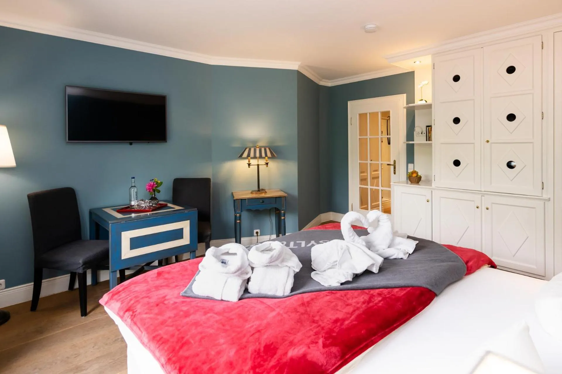 Photo of the whole room, Bed in Hotel Parkresidenz Christian VIII