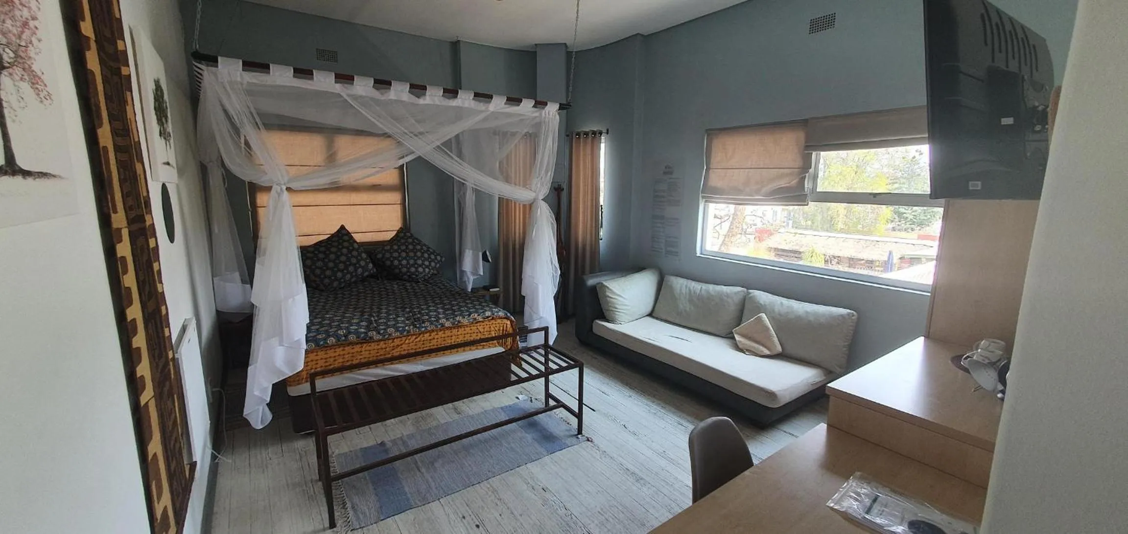 Bed in Vondelhof Guesthouse