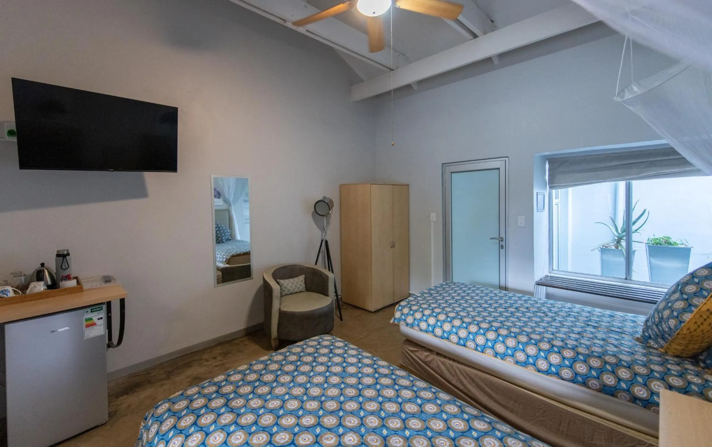 Bed in Vondelhof Guesthouse