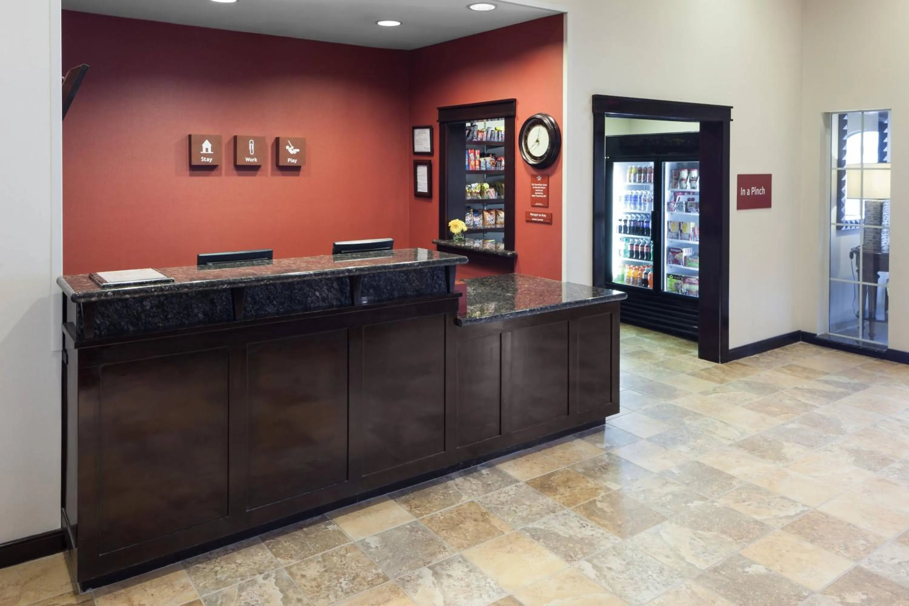 Lobby or reception in TownePlace Suites by Marriott San Antonio Airport