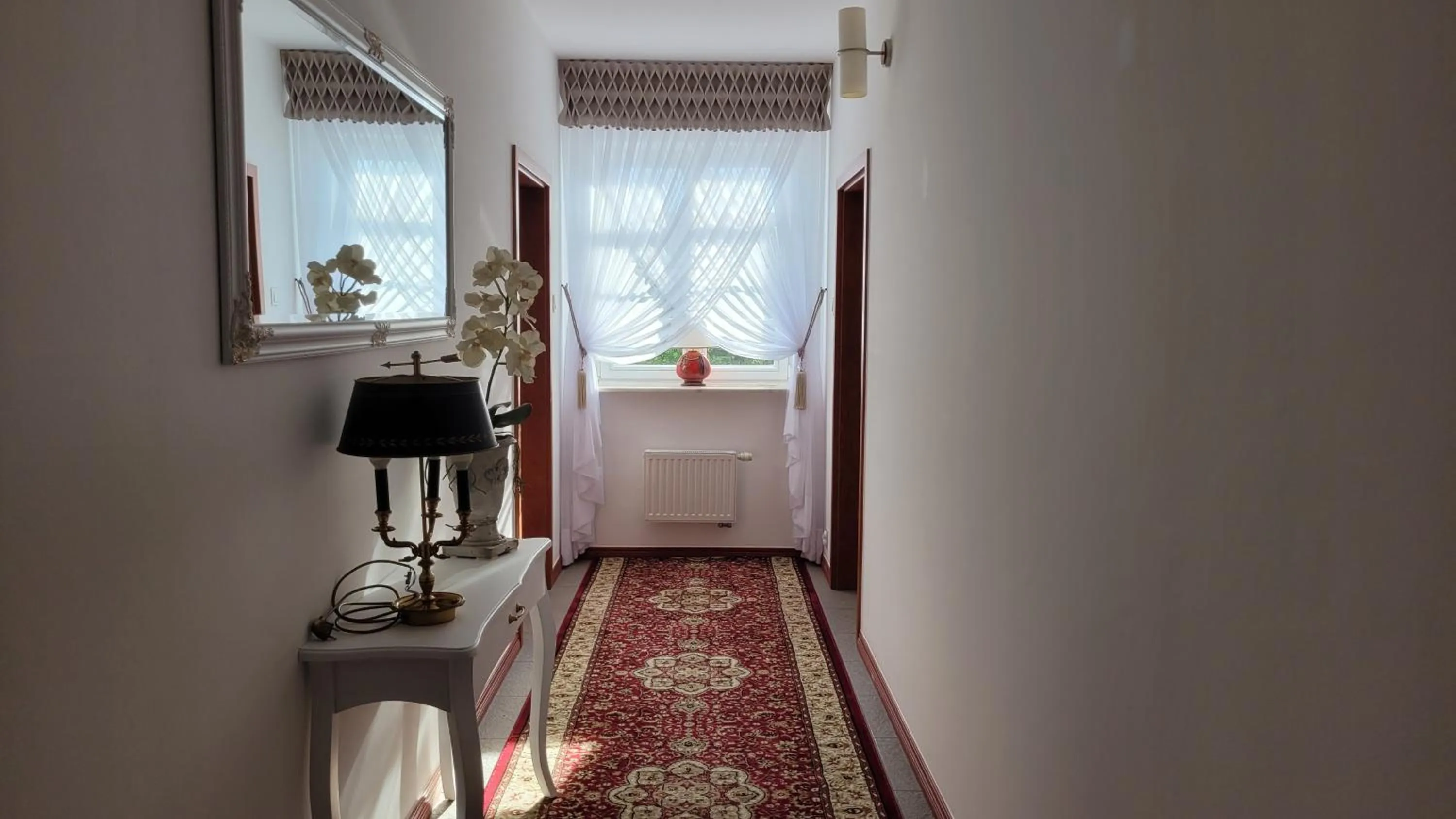 Decorative detail, Bed in Hotel Maxim Kwidzyn