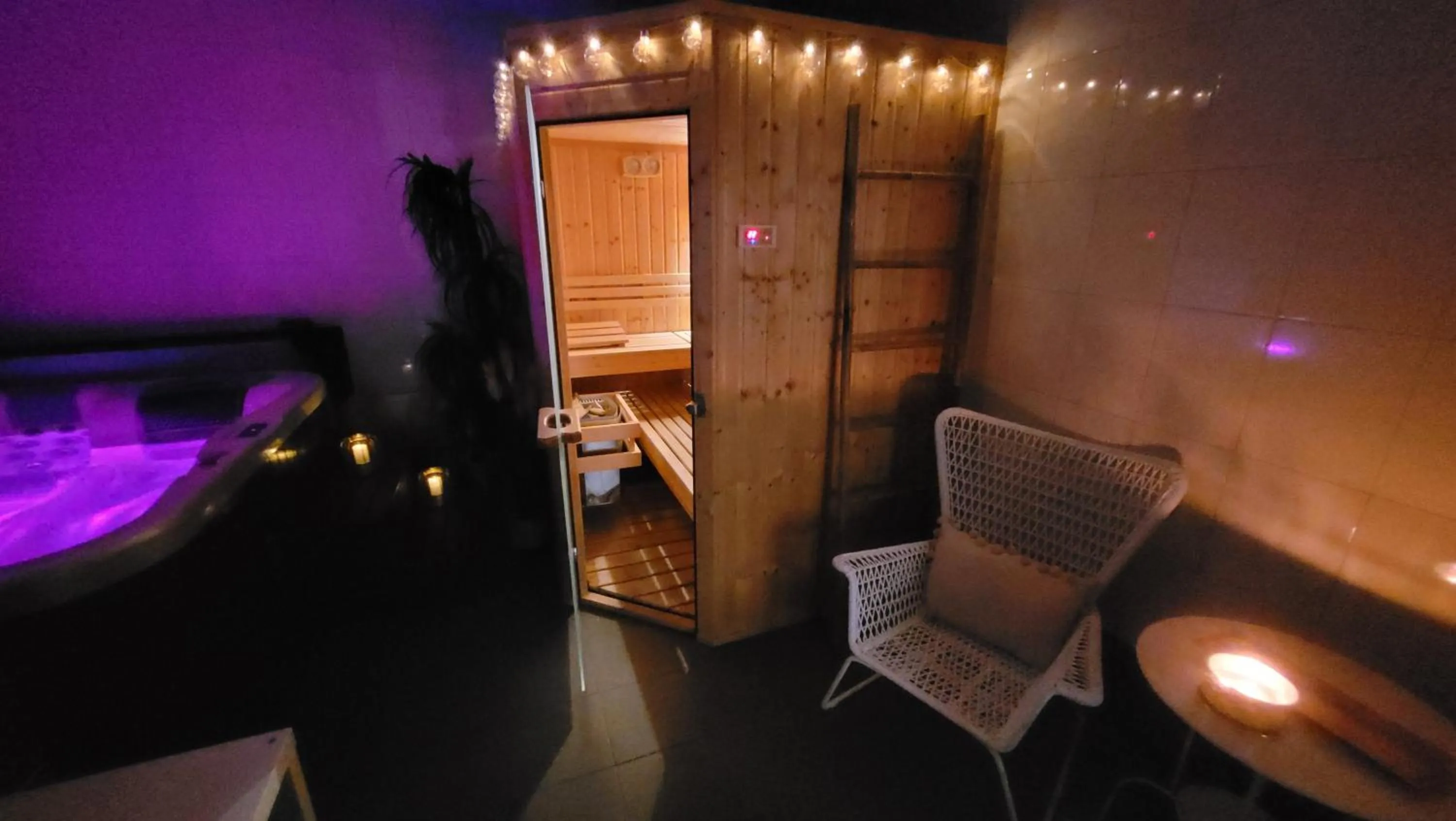 Sauna, Bed in Hotel Maxim Kwidzyn