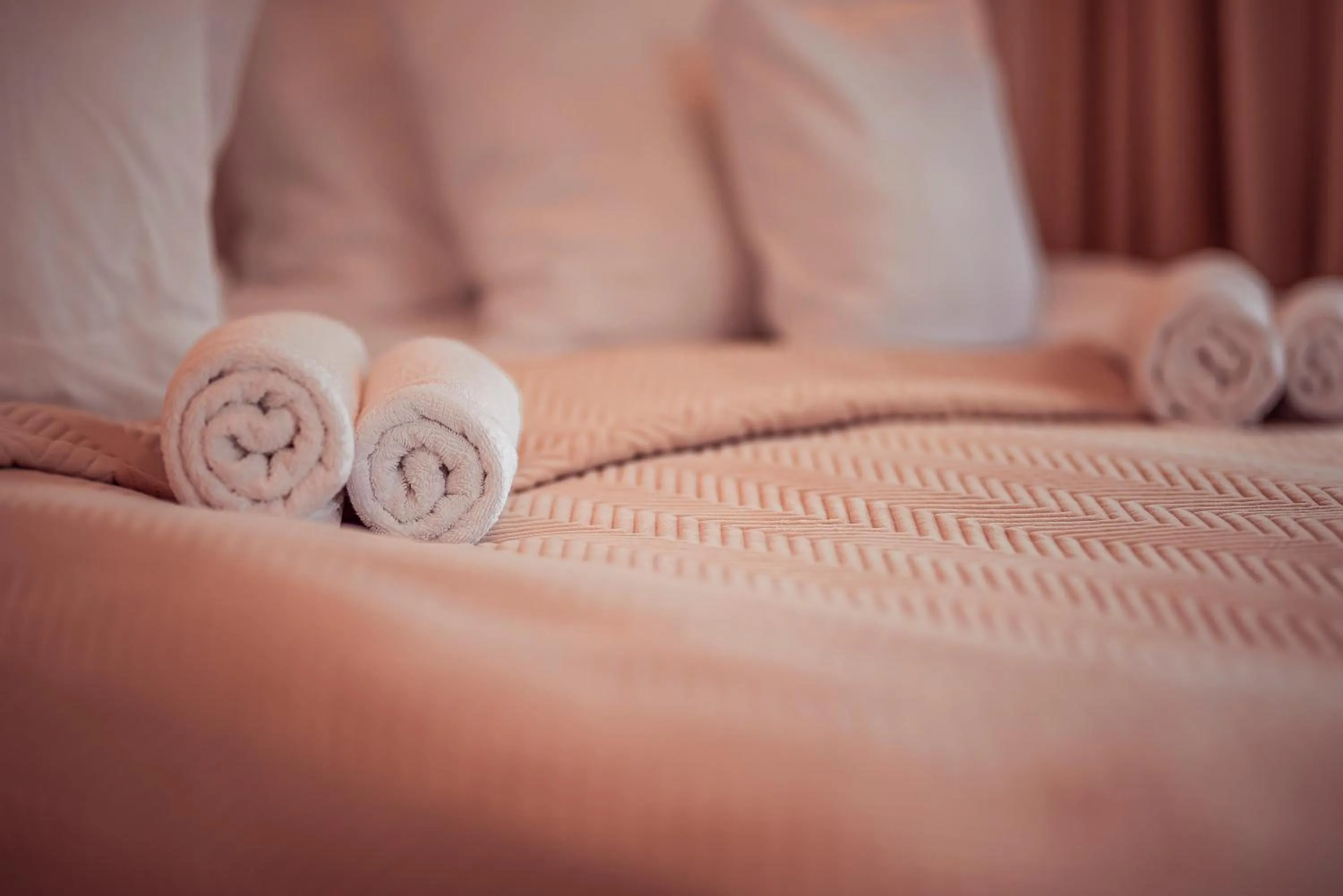 Bed in Hotel Maxim Kwidzyn