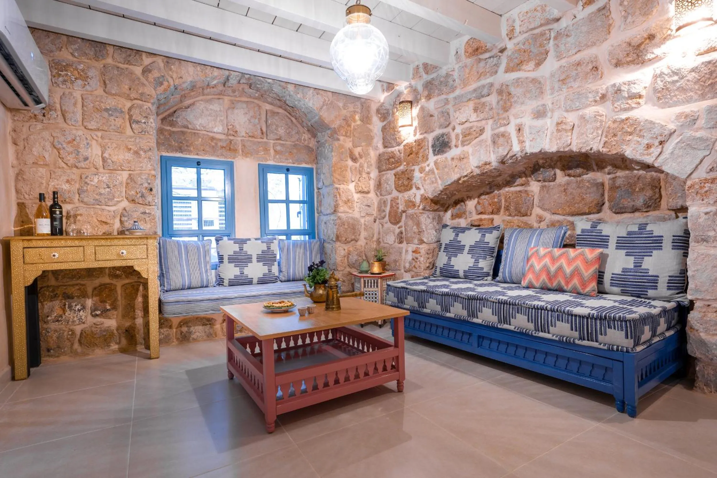 Living room in Arabesque Arts & Residency