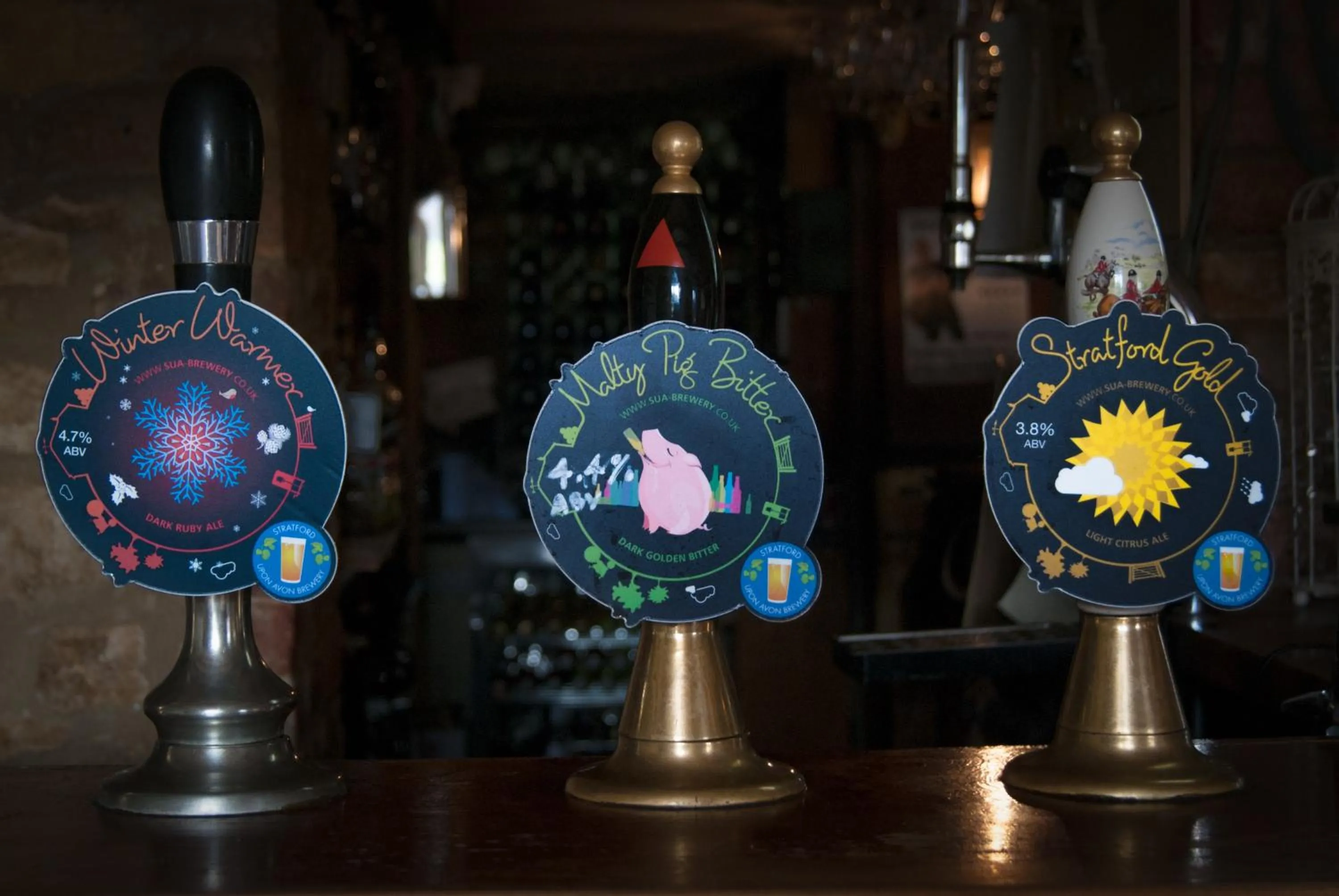 Alcoholic drinks in The Norman Knight Whichford