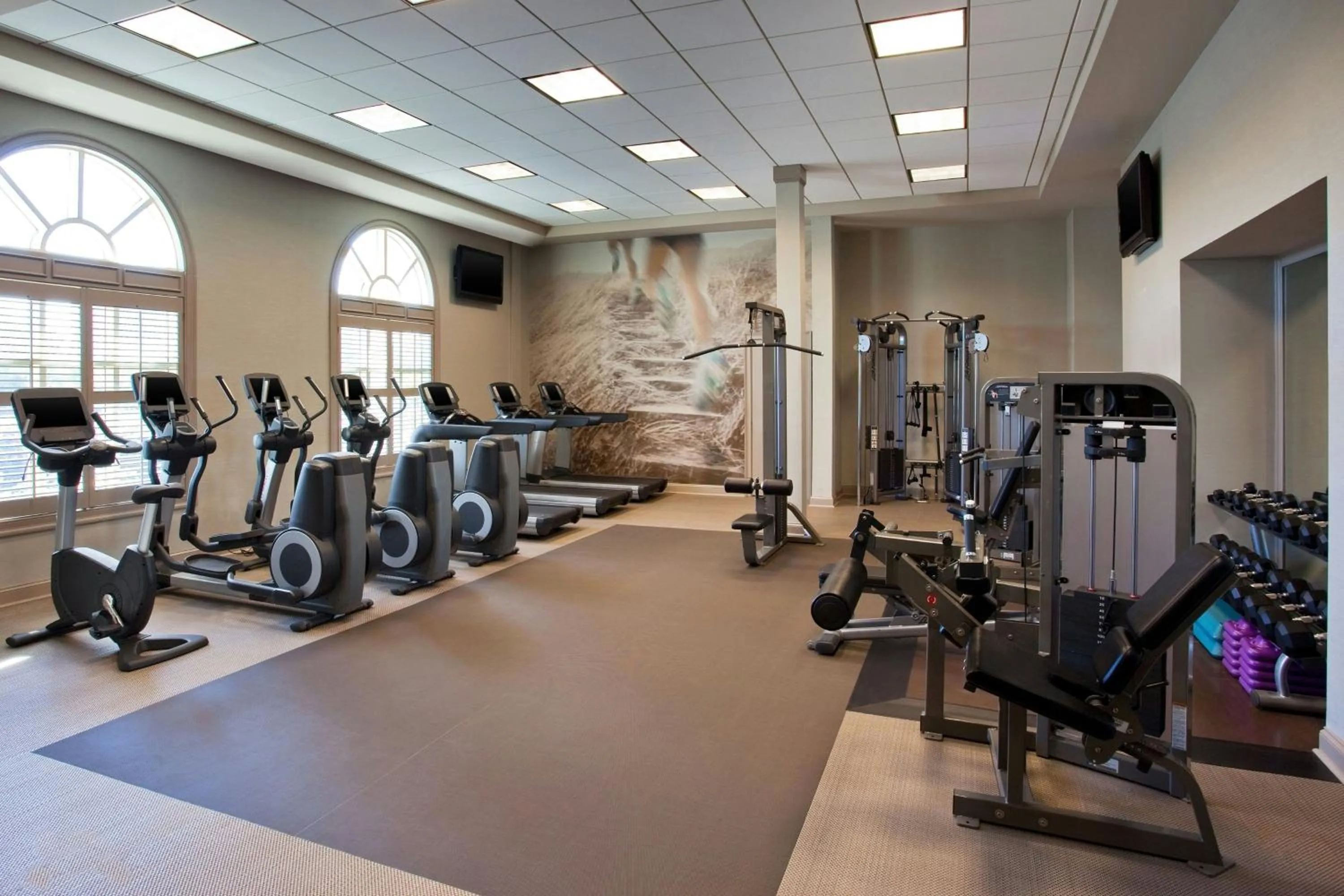 Fitness centre/facilities in The Westin Savannah Harbor Golf Resort & Spa