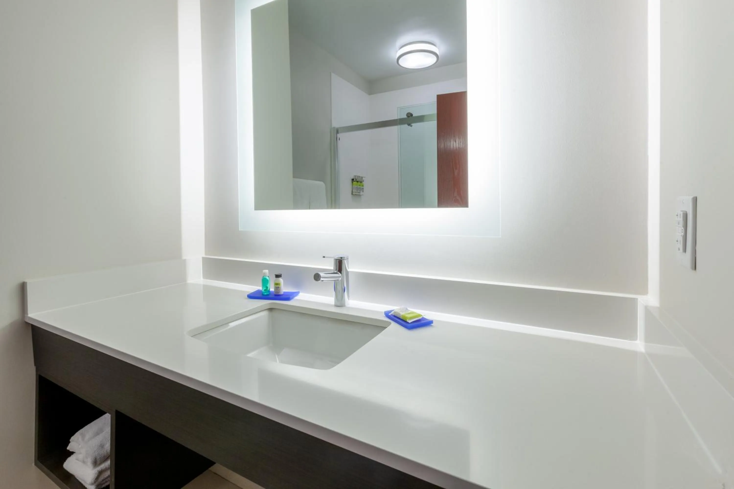 Photo of the whole room in Holiday Inn Express Hotel & Suites Woodhaven by IHG