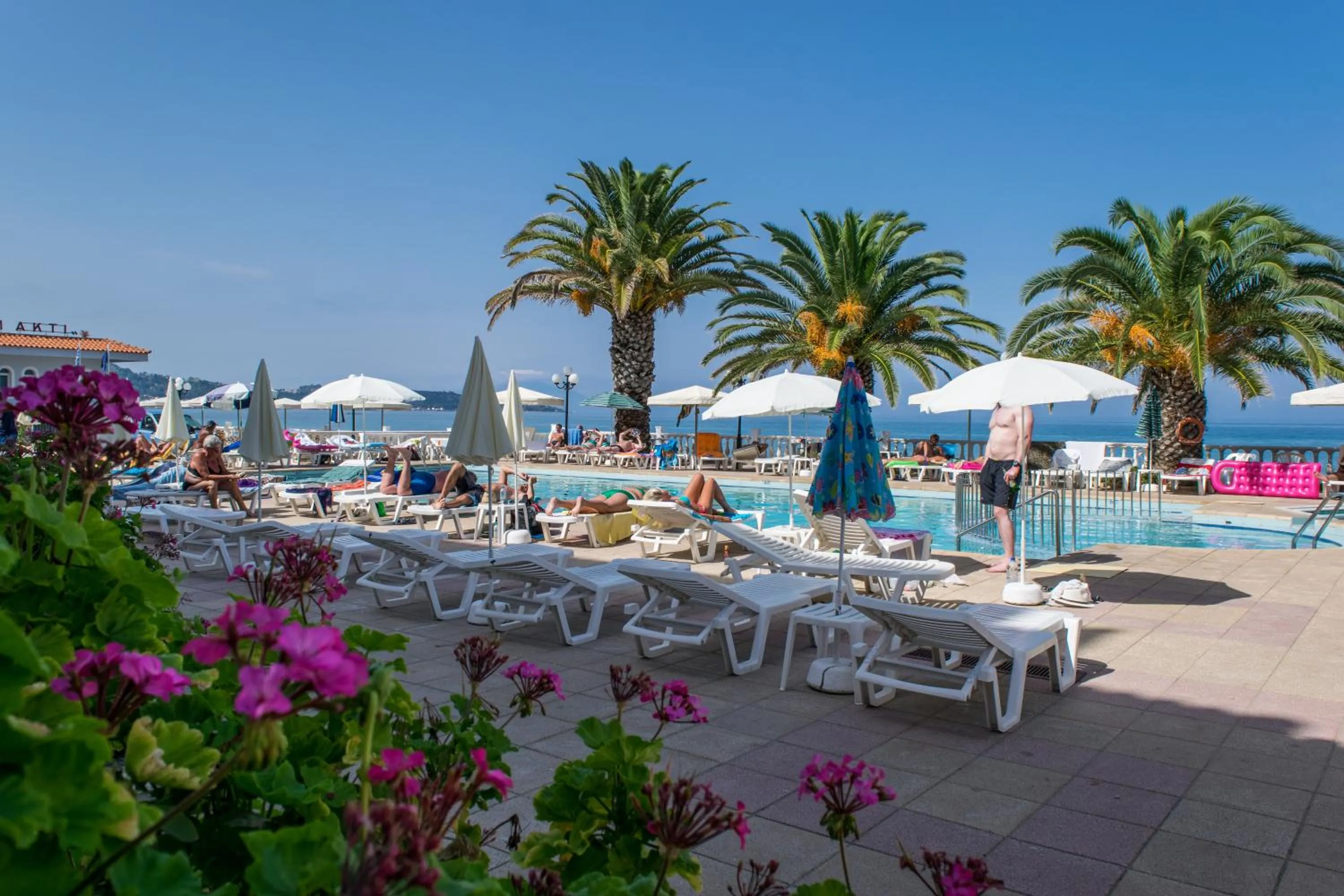 Balcony/Terrace in Paradise Beach Hotel