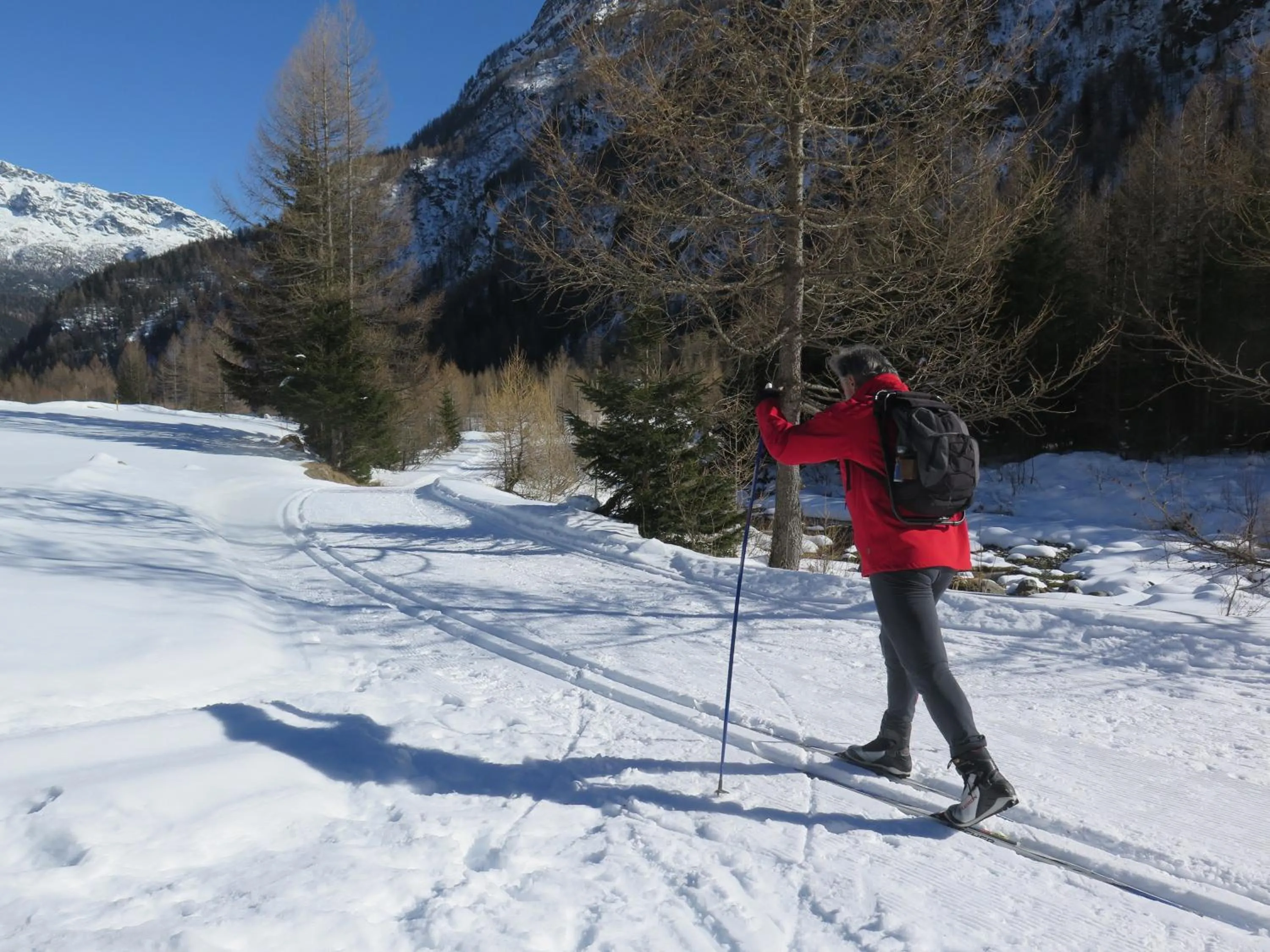 Skiing in Il Cortese