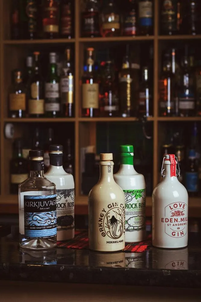 Alcoholic drinks in Bannockburn Inn