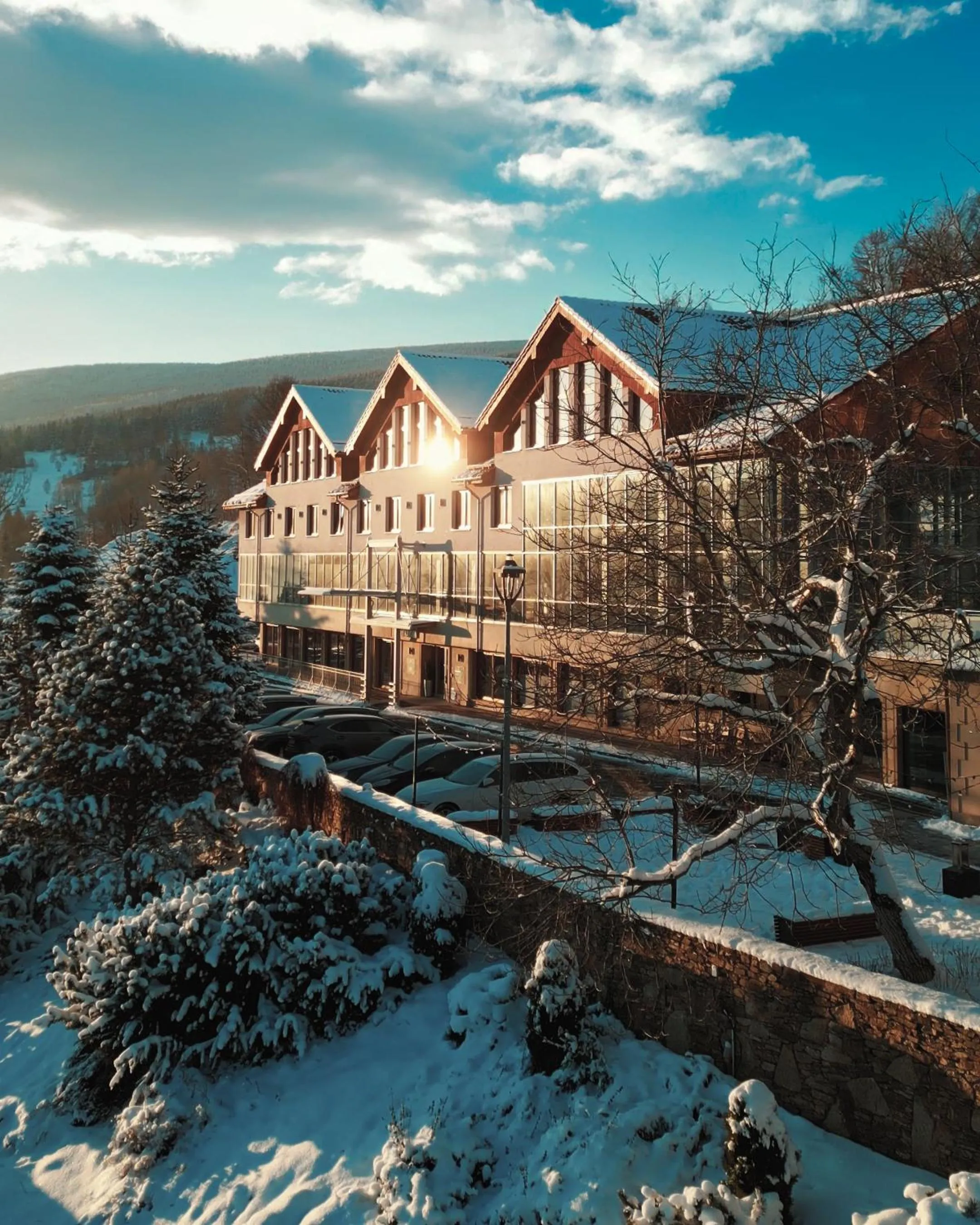 Property building in Hotel & Medi-Spa Biały Kamień