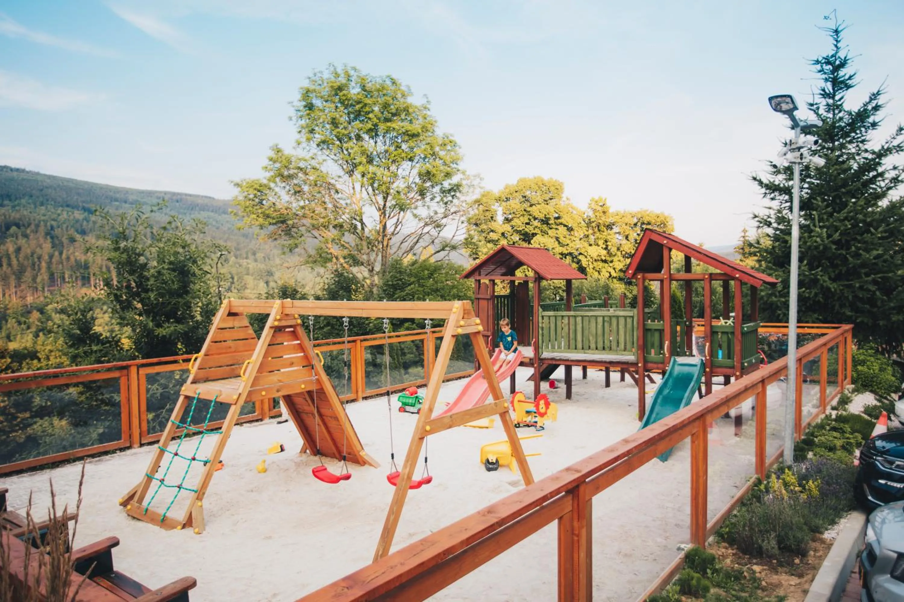 Children play ground in Hotel & Medi-Spa Biały Kamień