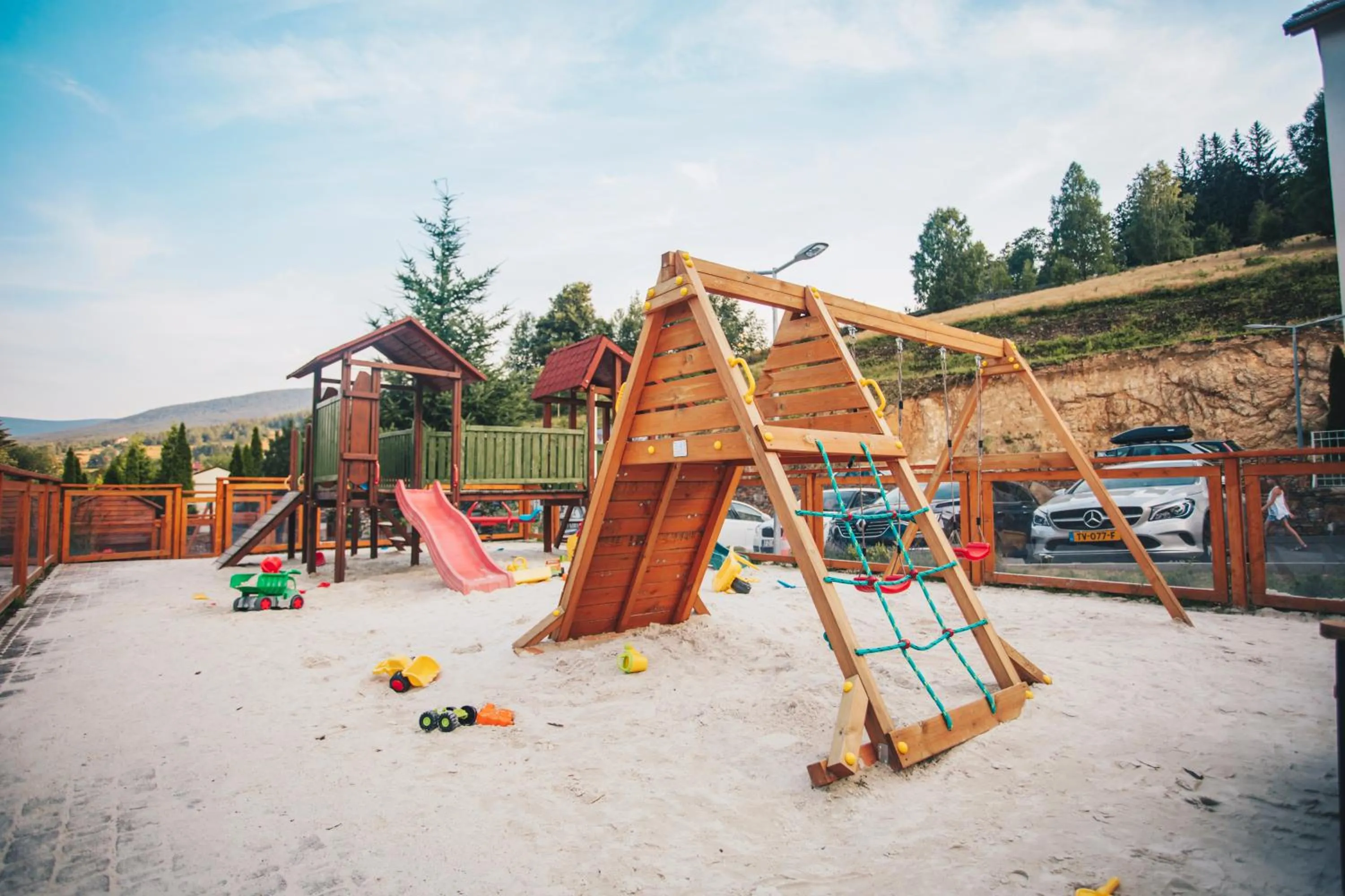 Children play ground in Hotel & Medi-Spa Biały Kamień