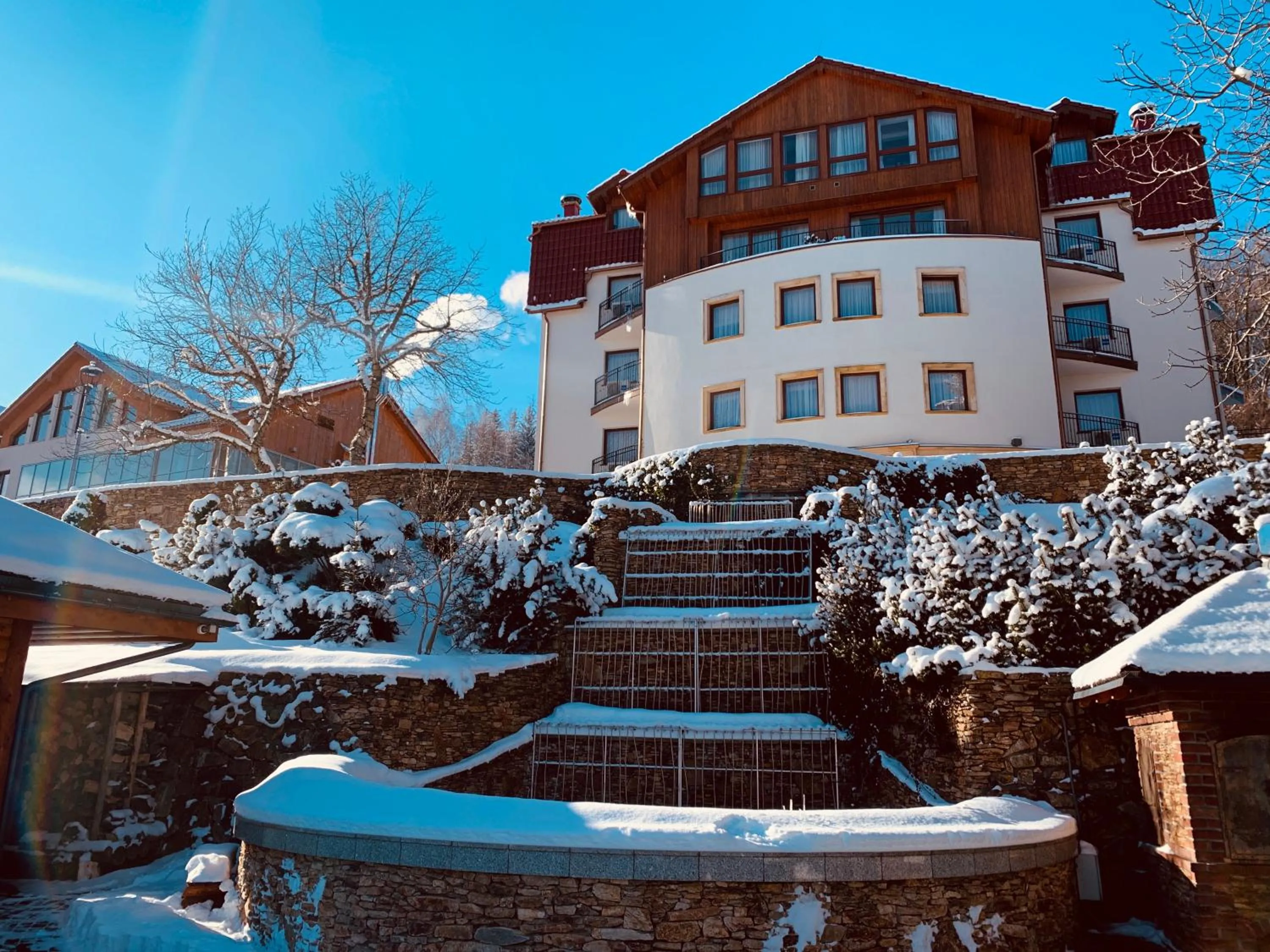 Property building in Hotel & Medi-Spa Biały Kamień