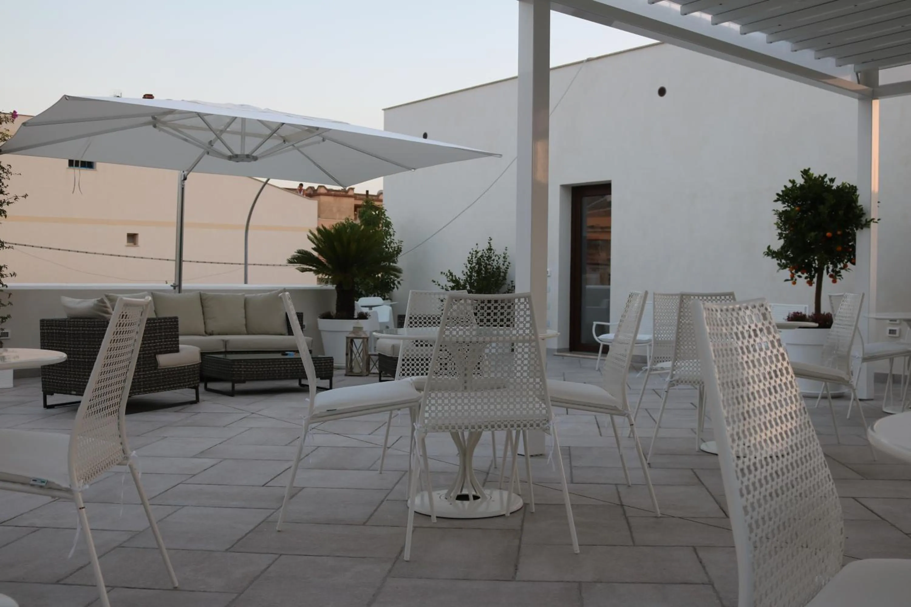 Balcony/Terrace in Eunice Bed and Breakfast