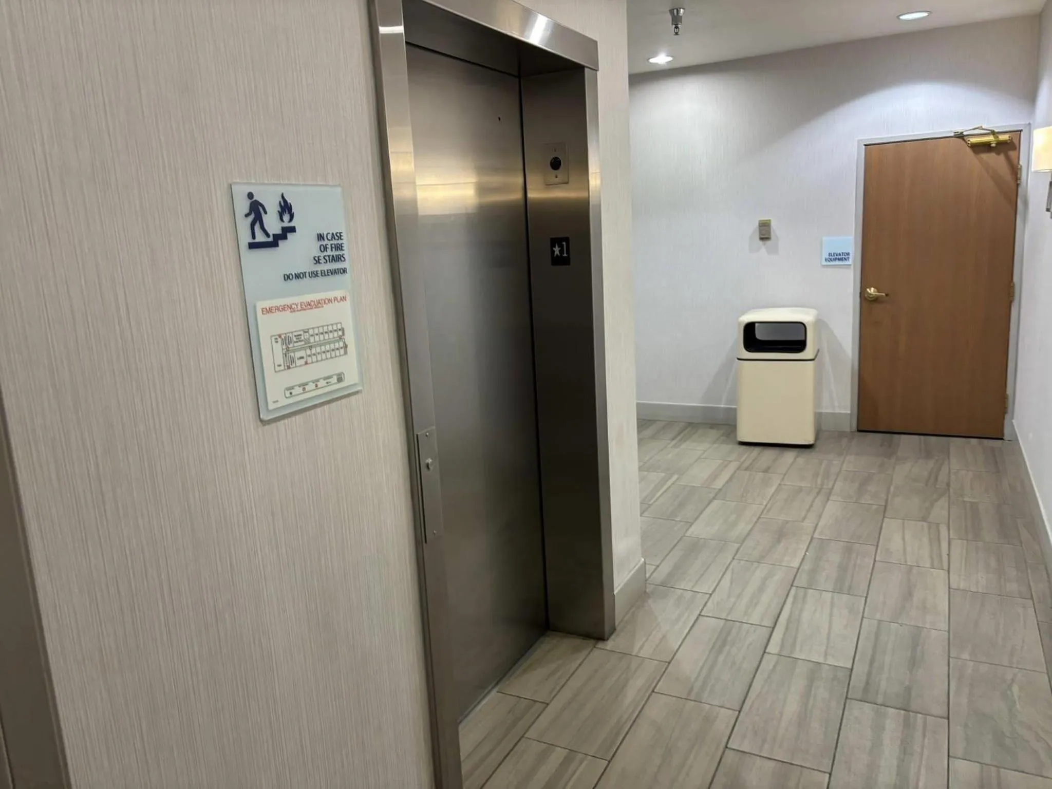 elevator in Quality Inn & Suites Bethany - Oklahoma City West