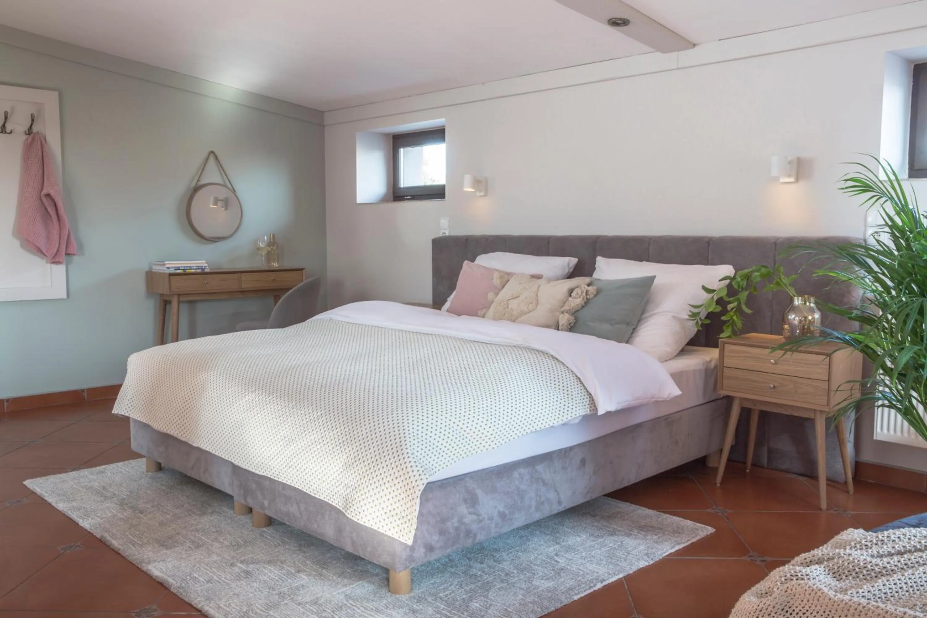 Bed in Hotel Karczma Chełmińska