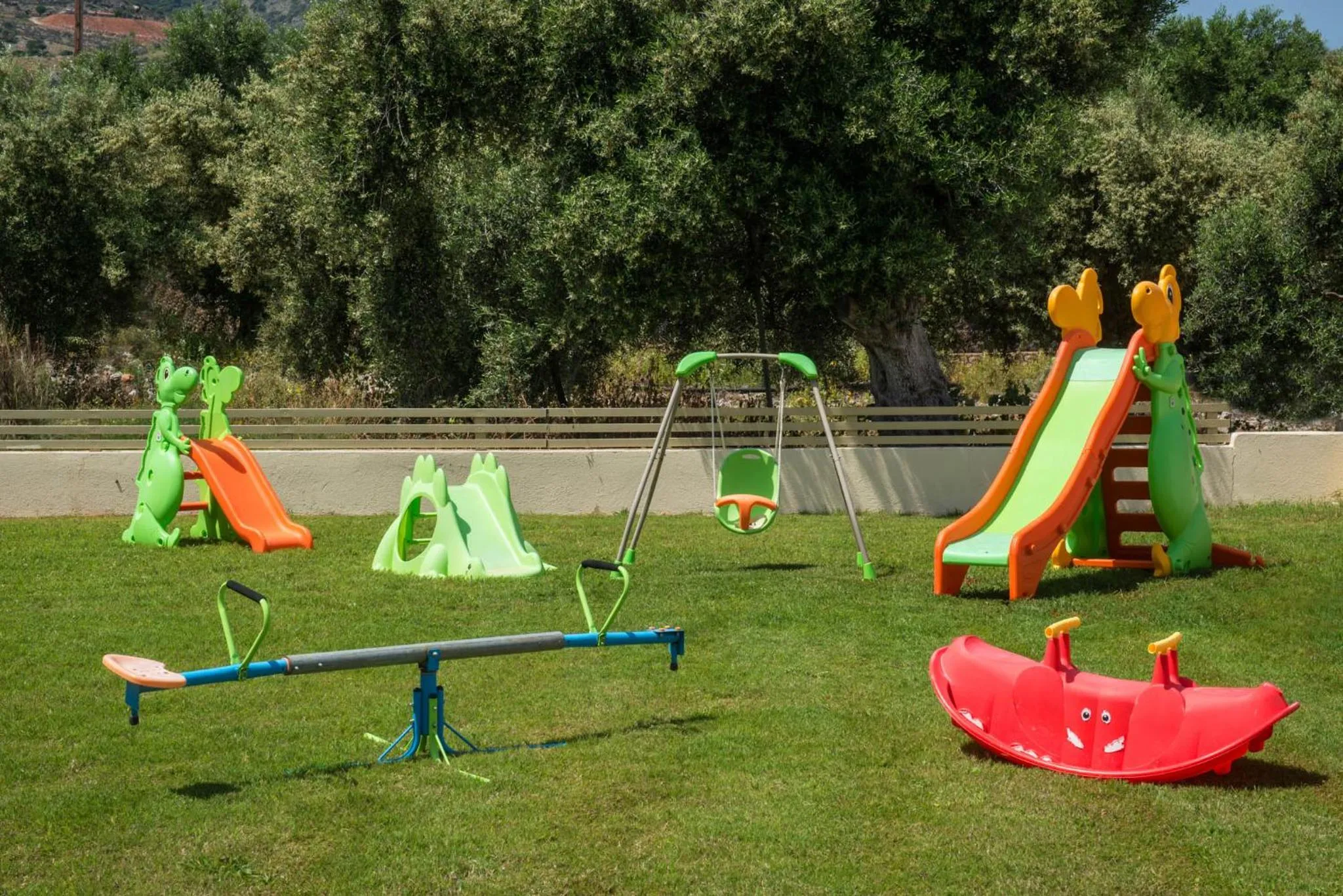 Children play ground in Notos Heights Hotel & Suites