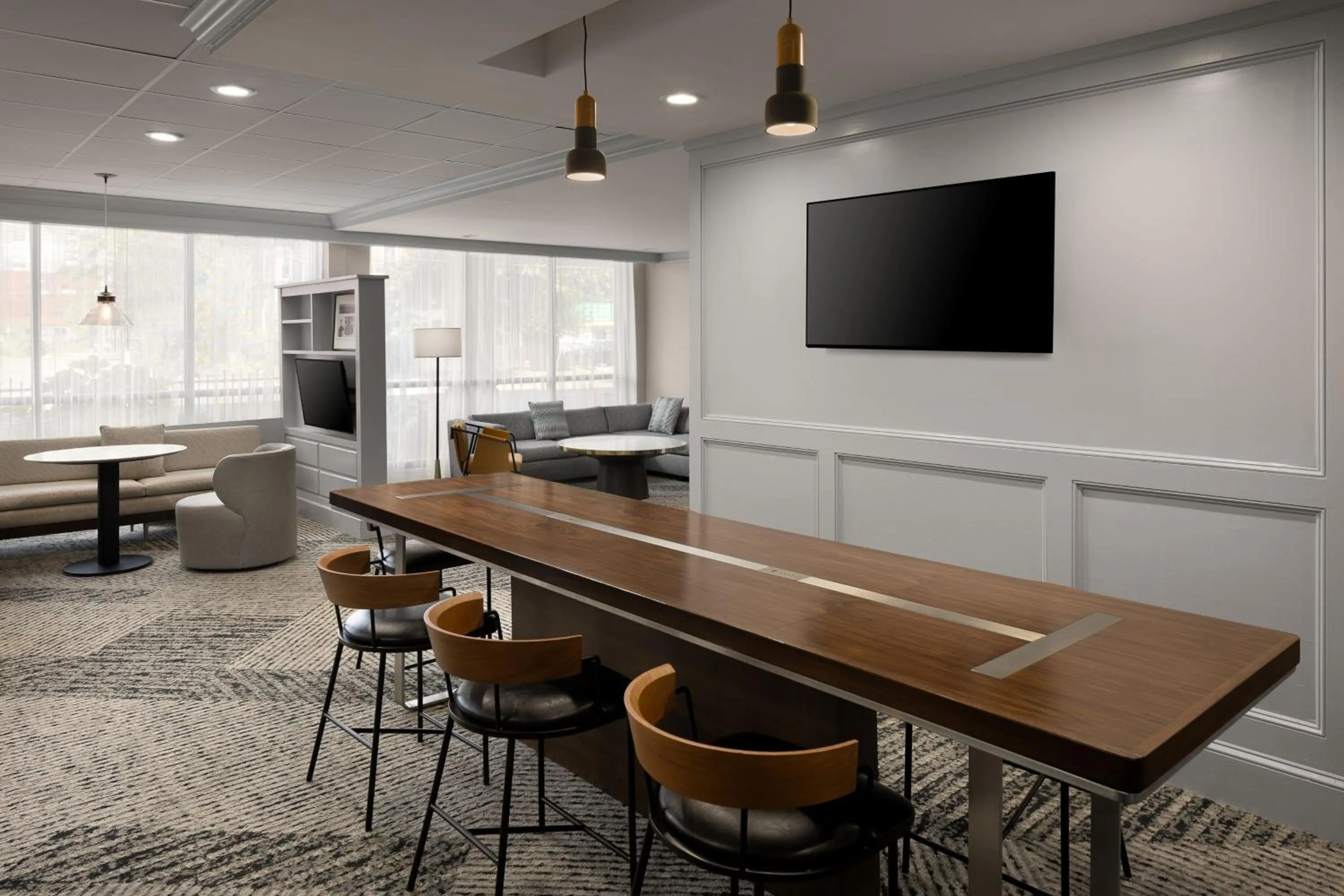 Lobby or reception in Courtyard New Haven at Yale