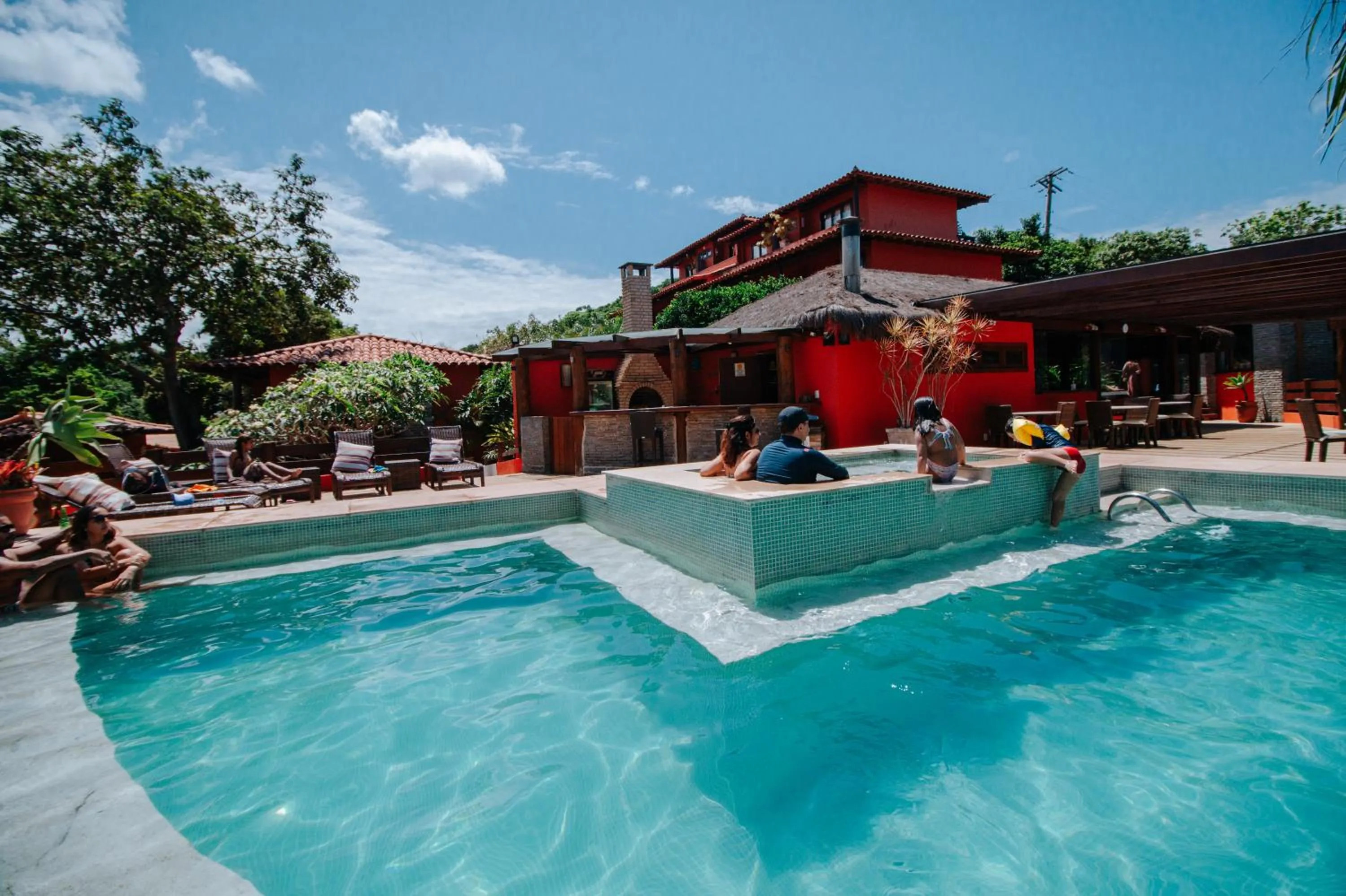 Swimming pool in Azeda Boutique Hotel