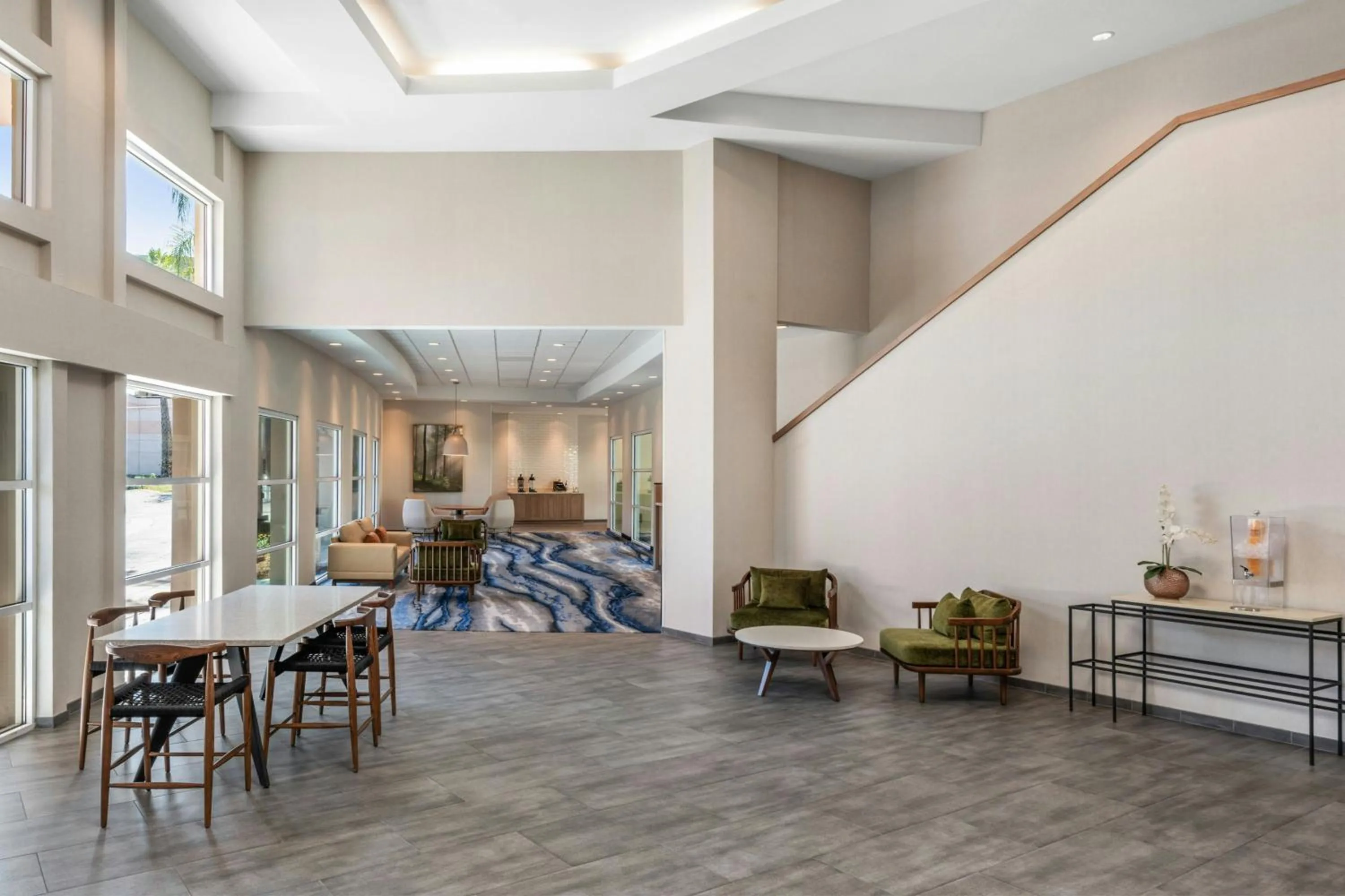 Lobby or reception in Fairfield Inn and Suites by Marriott San Jose Airport