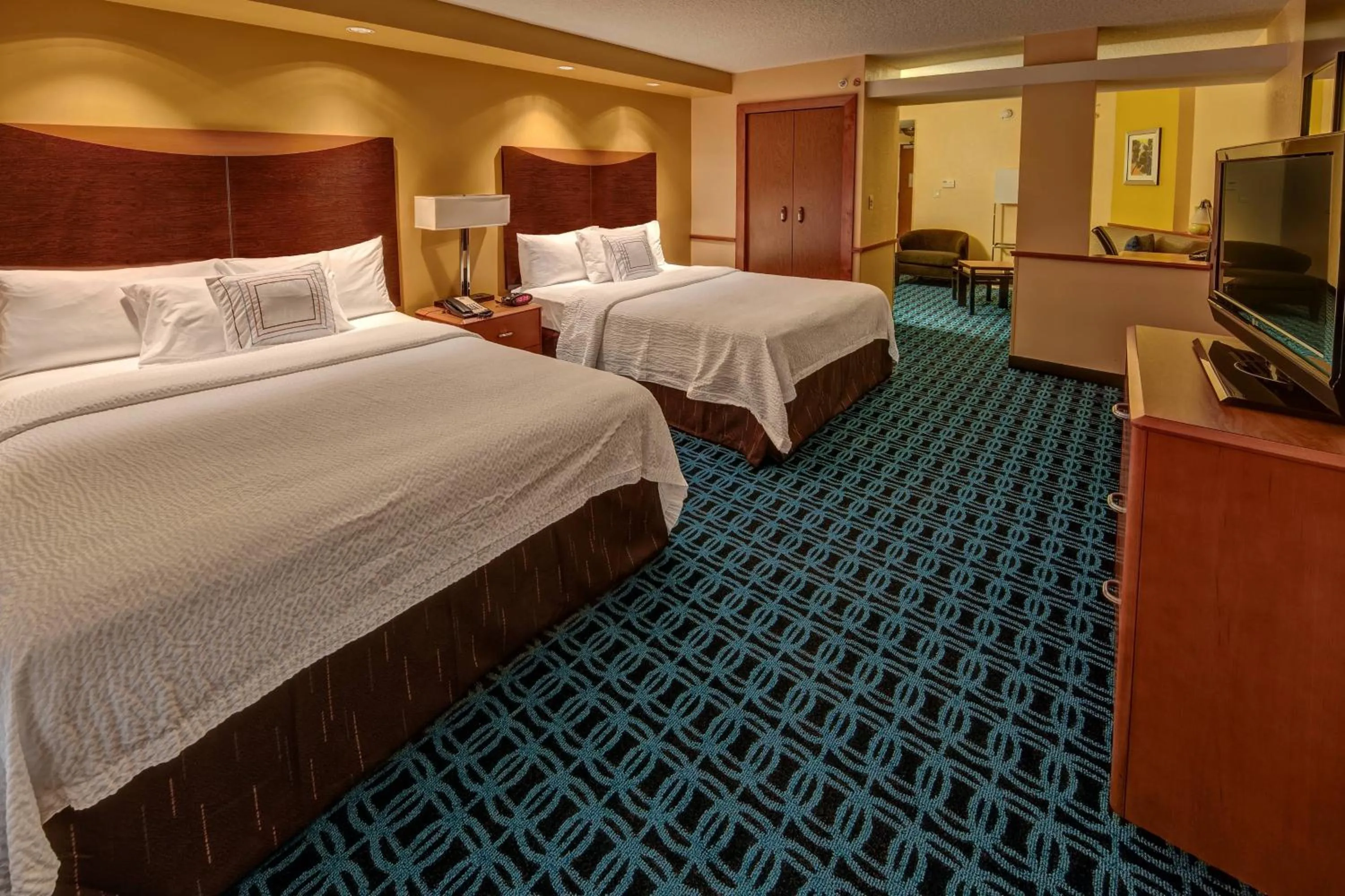 Bedroom, Bed in Fairfield Inn and Suites by Marriott Naples