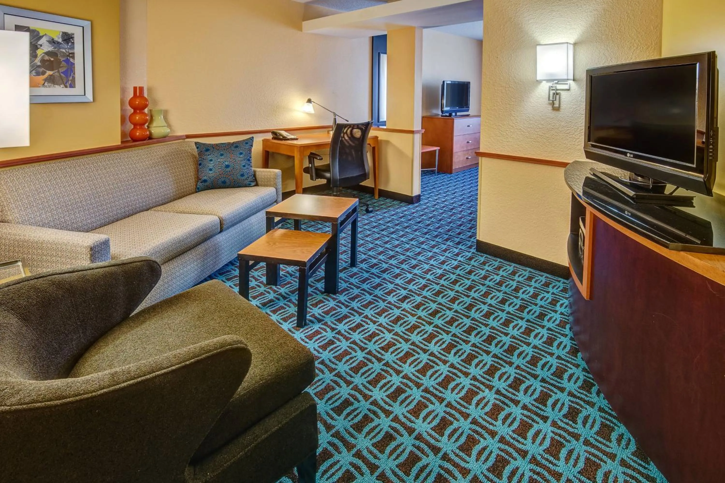 Living room in Fairfield Inn and Suites by Marriott Naples