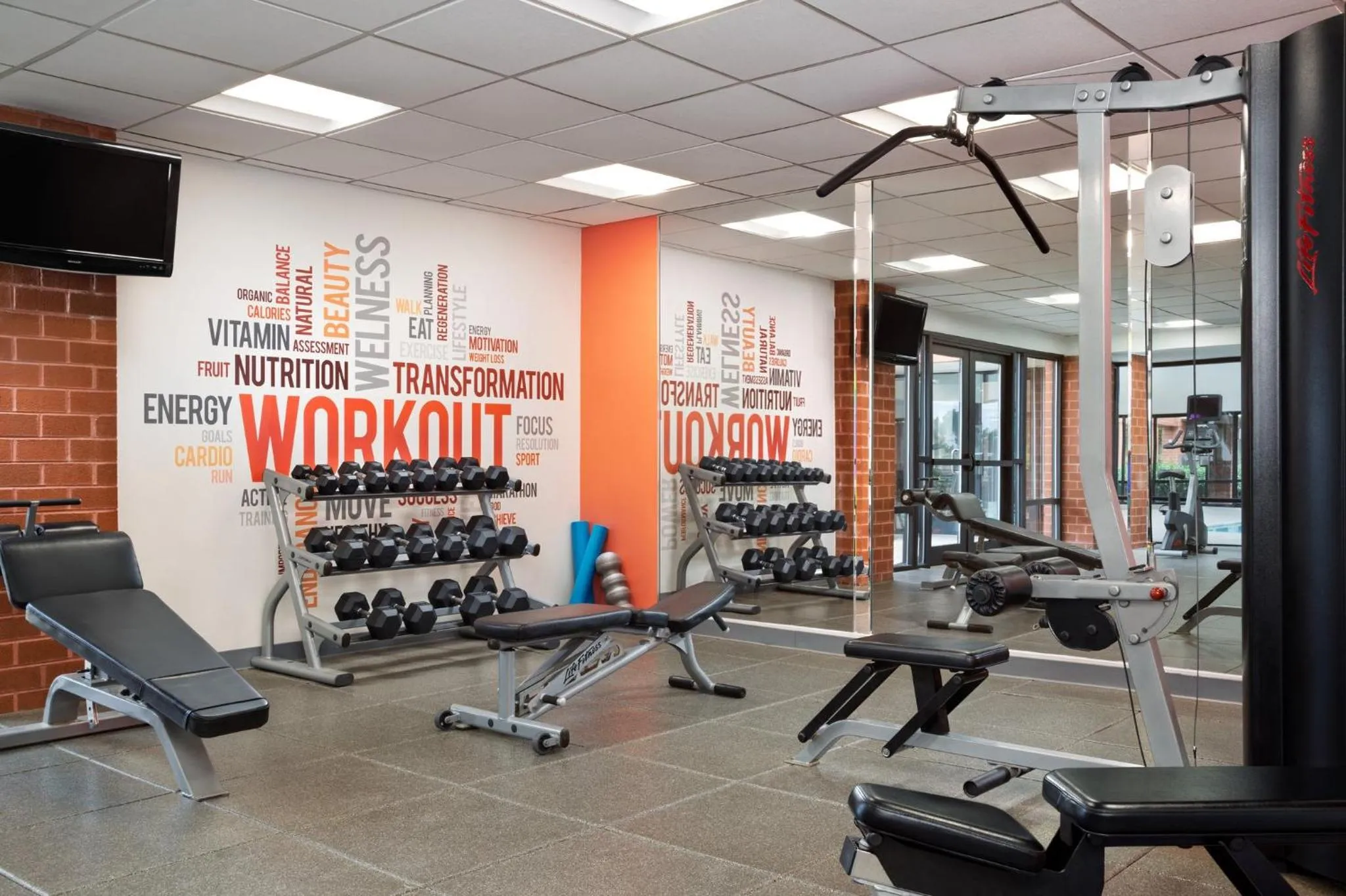 Fitness centre/facilities in Holiday Inn Washington-Dulles International Airport by IHG