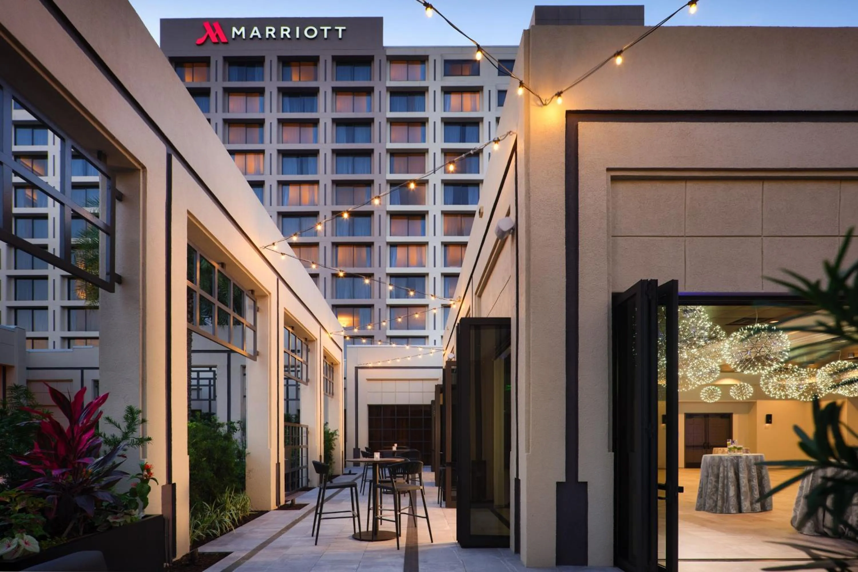Lobby or reception in Boca Raton Marriott at Boca Center