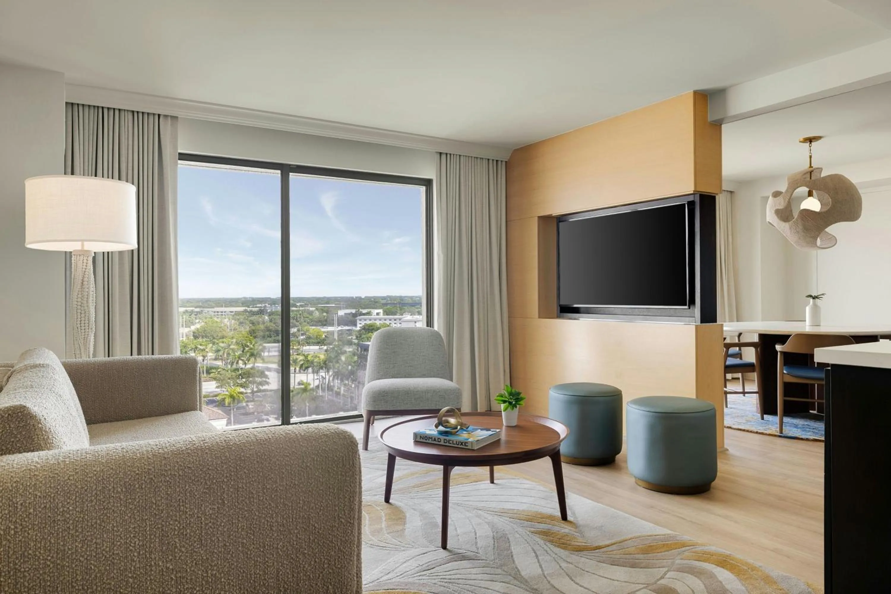 Living room in Boca Raton Marriott at Boca Center